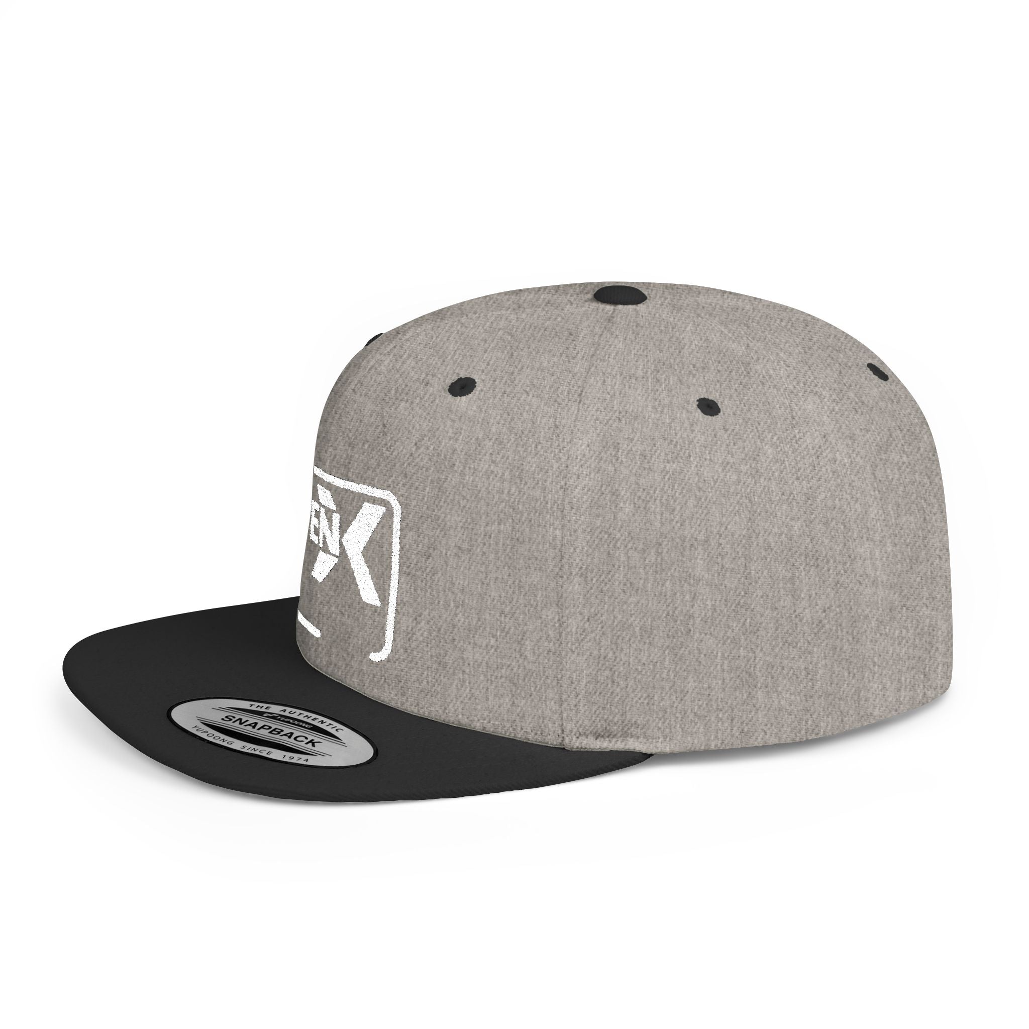 'Gen X' Stylish Flat Bill Snapback Cap | Trendy Streetwear Hat for Everyday Use, Gifts, Fashion Accessory, Casual Summer Style