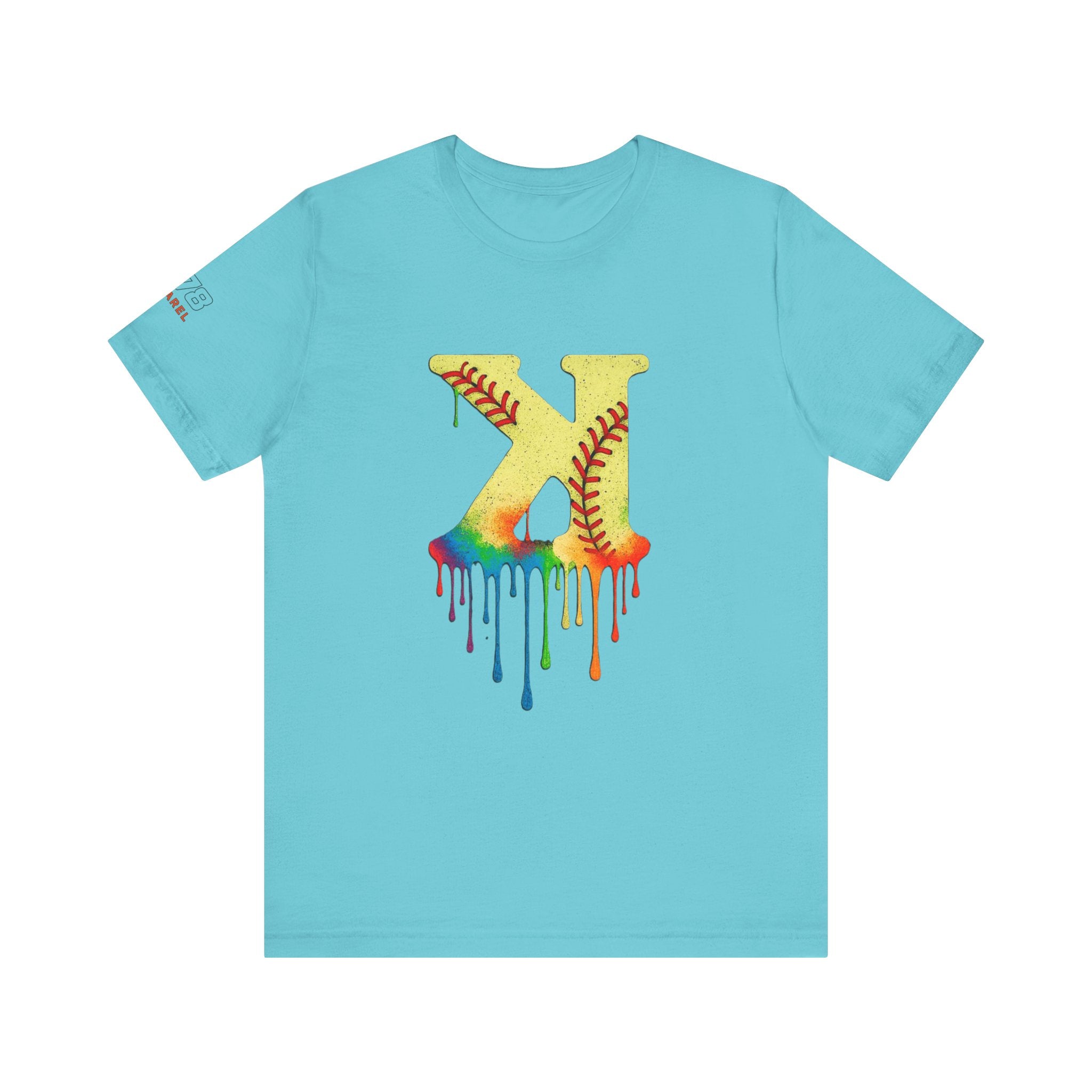 Softball Strikeout Drippy Graphic Tee, Perfect for Sports Fans, Gift for Athletes, Casual Wear, Summer Outfits, Team Spirit Apparel
