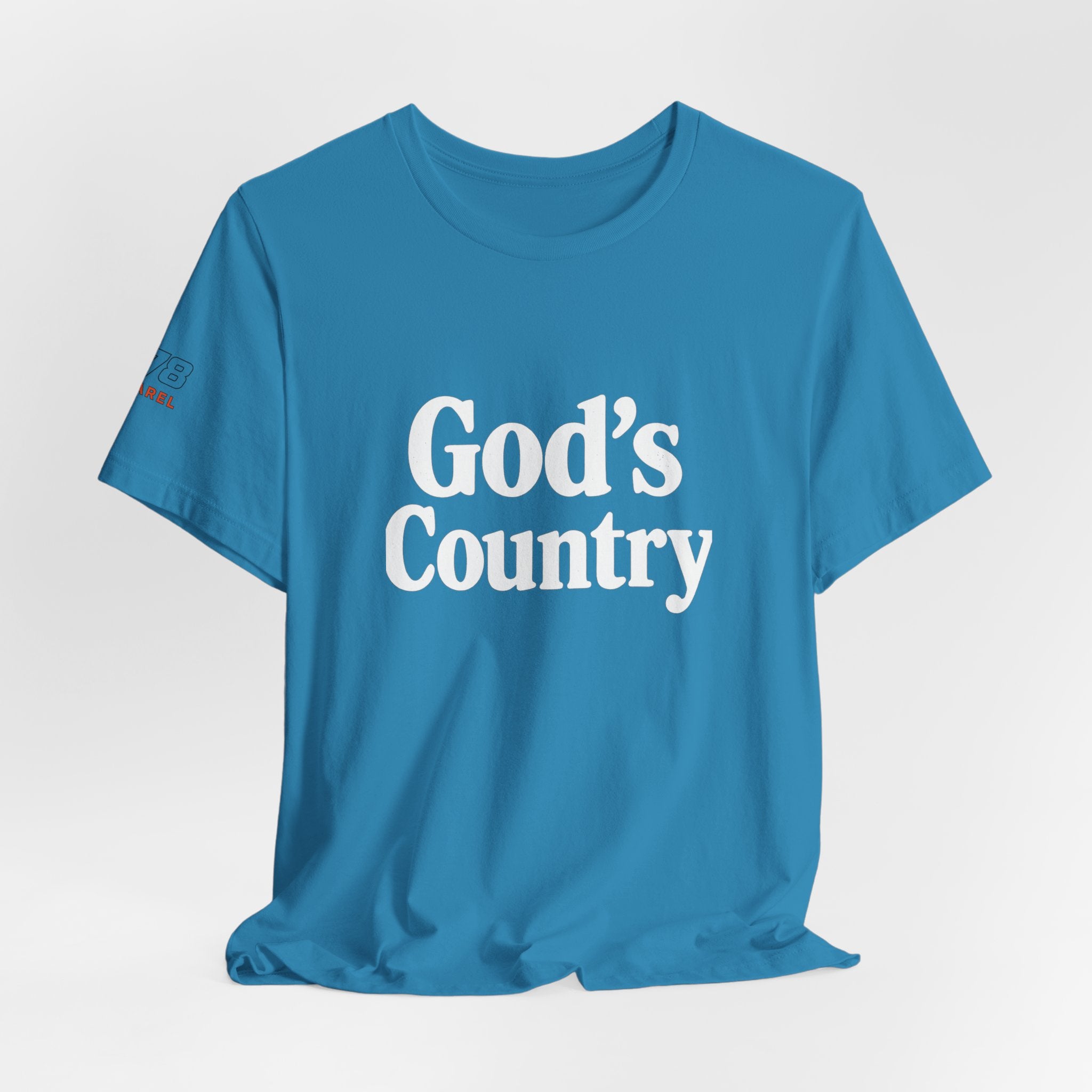 God's Country Tee, Casual Wear, Outdoor Activities, Faith-Based Apparel, Gift for Believers, Summer Wardrobe