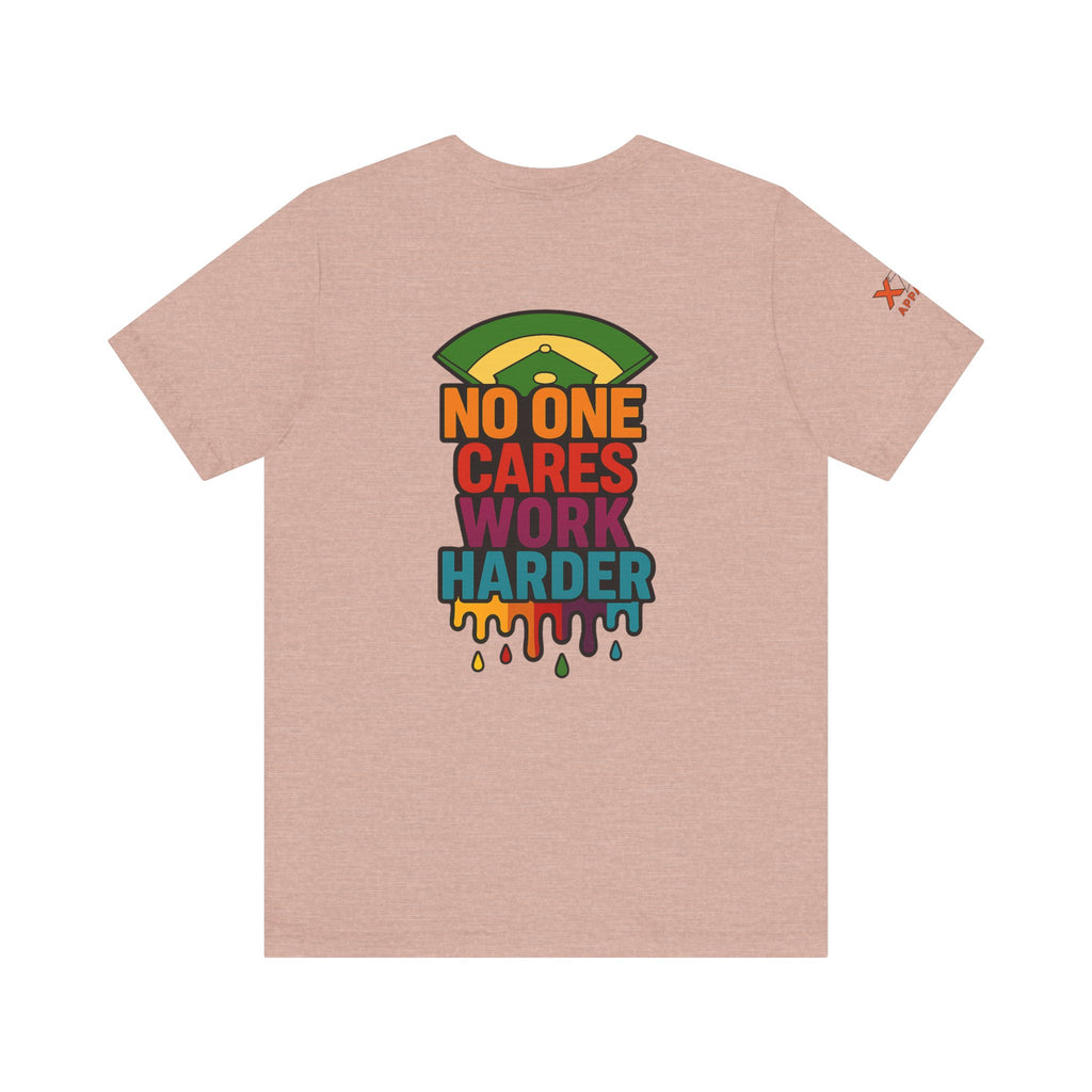 No One Cares Work Harder Drippy Softball Tee | Motivational Short Sleeve Shirt | Unisex Casual Wear | Gift for Hard Workers | Relaxed Fit T-Shirt | [...]