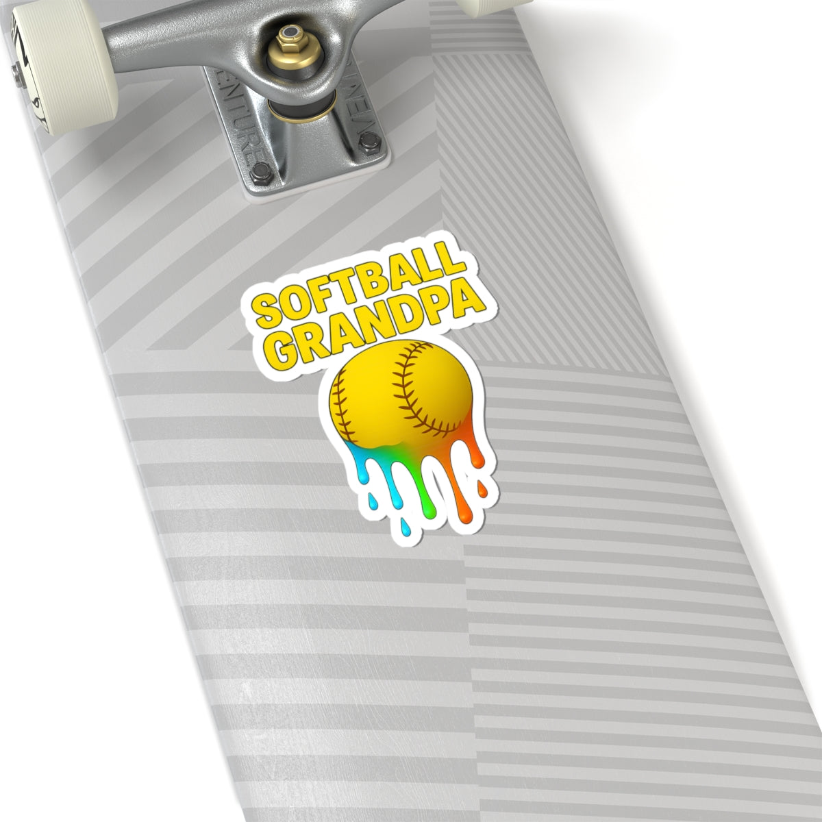 Softball Grandpa Sticker
