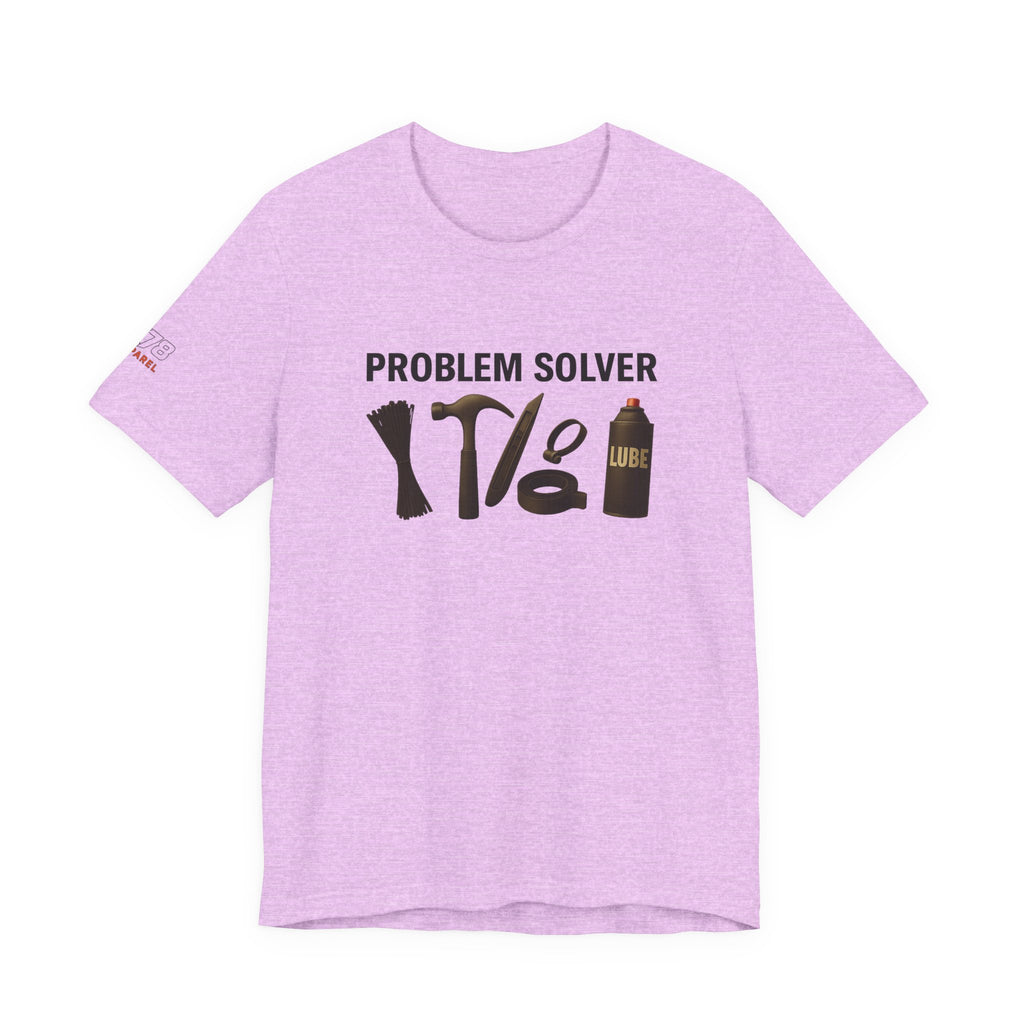 Problem Solver Unisex Tee - Fun Shirt, Gift for DIY Lovers, Men's & Women's Apparel, Problem-Solving Humor, Casual Wear