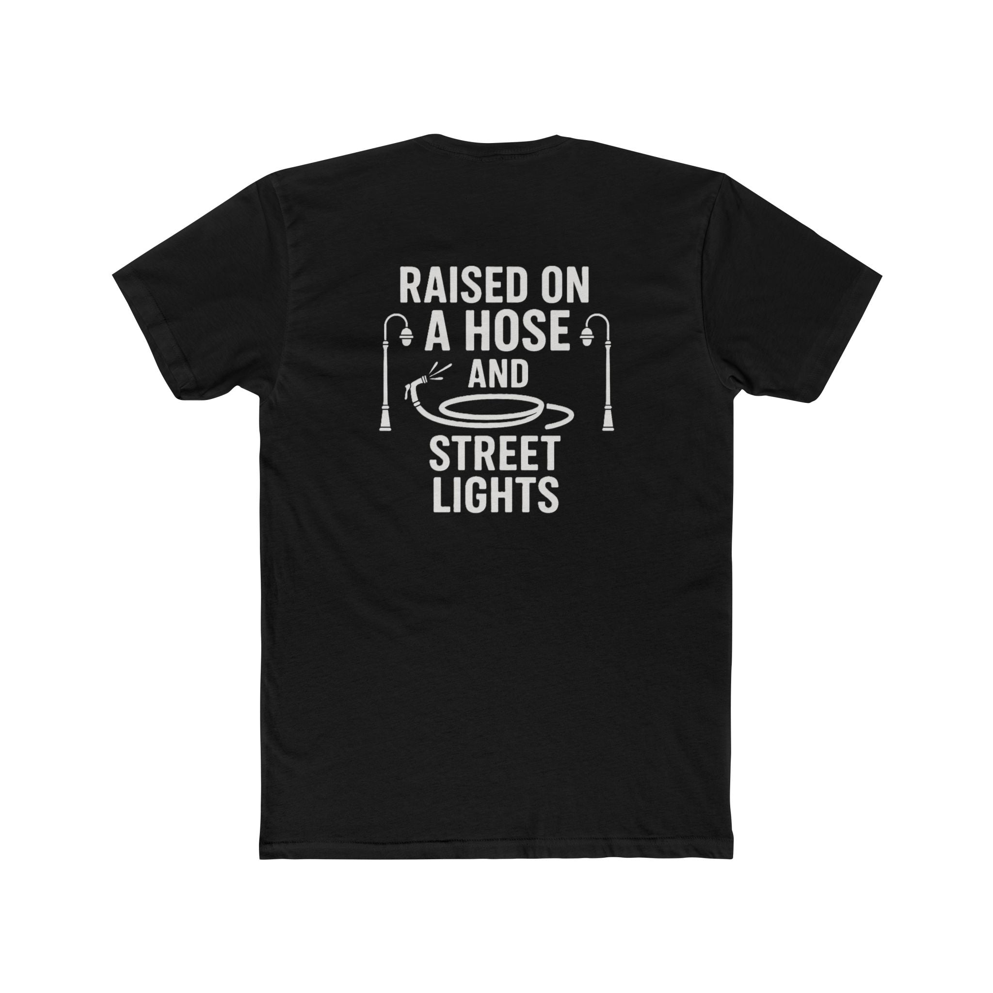 'Gen X Raised on a Hose' Unisex Cotton Crew Tee, Farm Life Humor Tee, Fishing Shirt, Country Living Apparel, Outdoor Adventure Gift