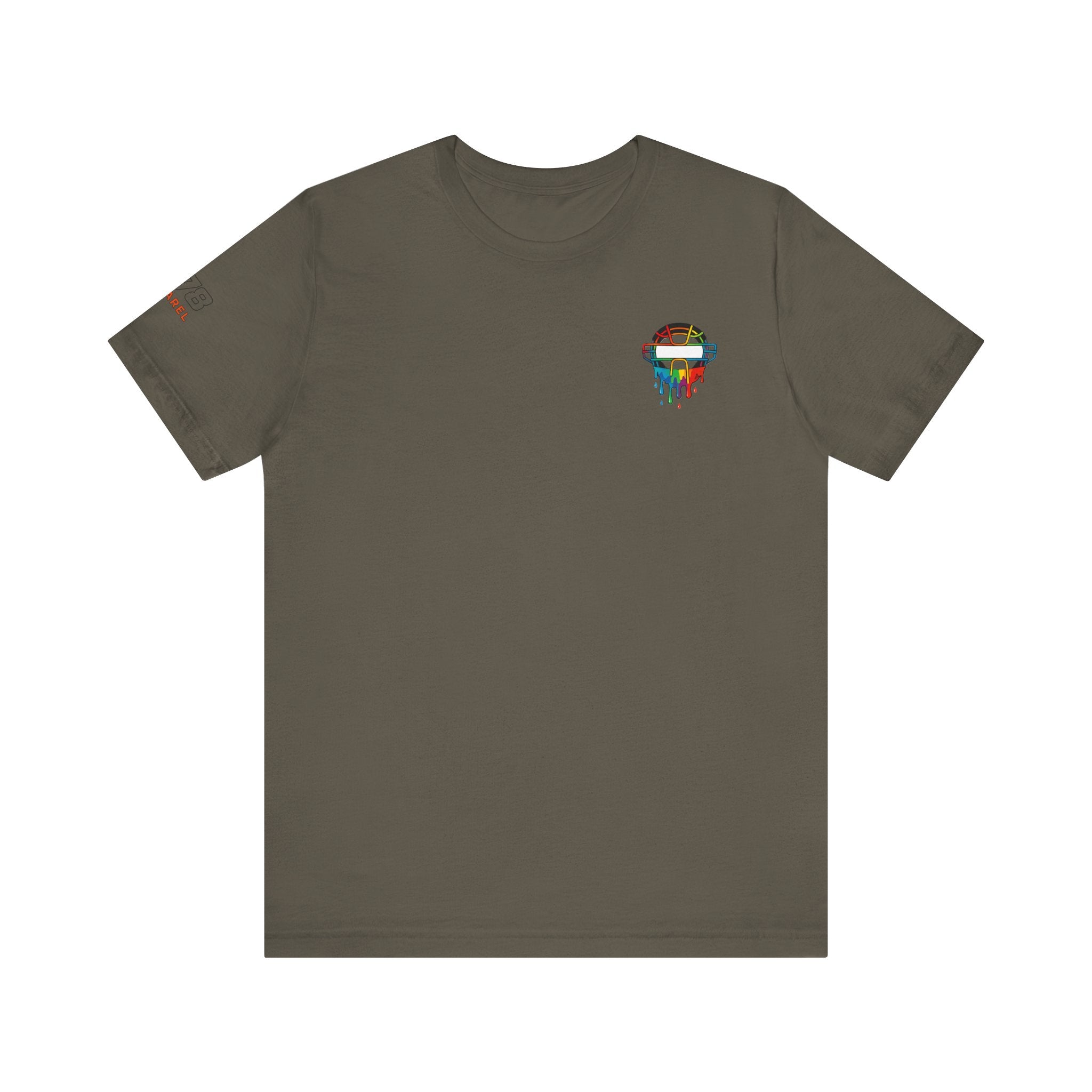 Whatever Blue Drippy Cool Sports Graphic Tee for Casual Wear, Perfect for Gamers and Event Attendees, Ideal Gift for Birthdays, Casual Outings