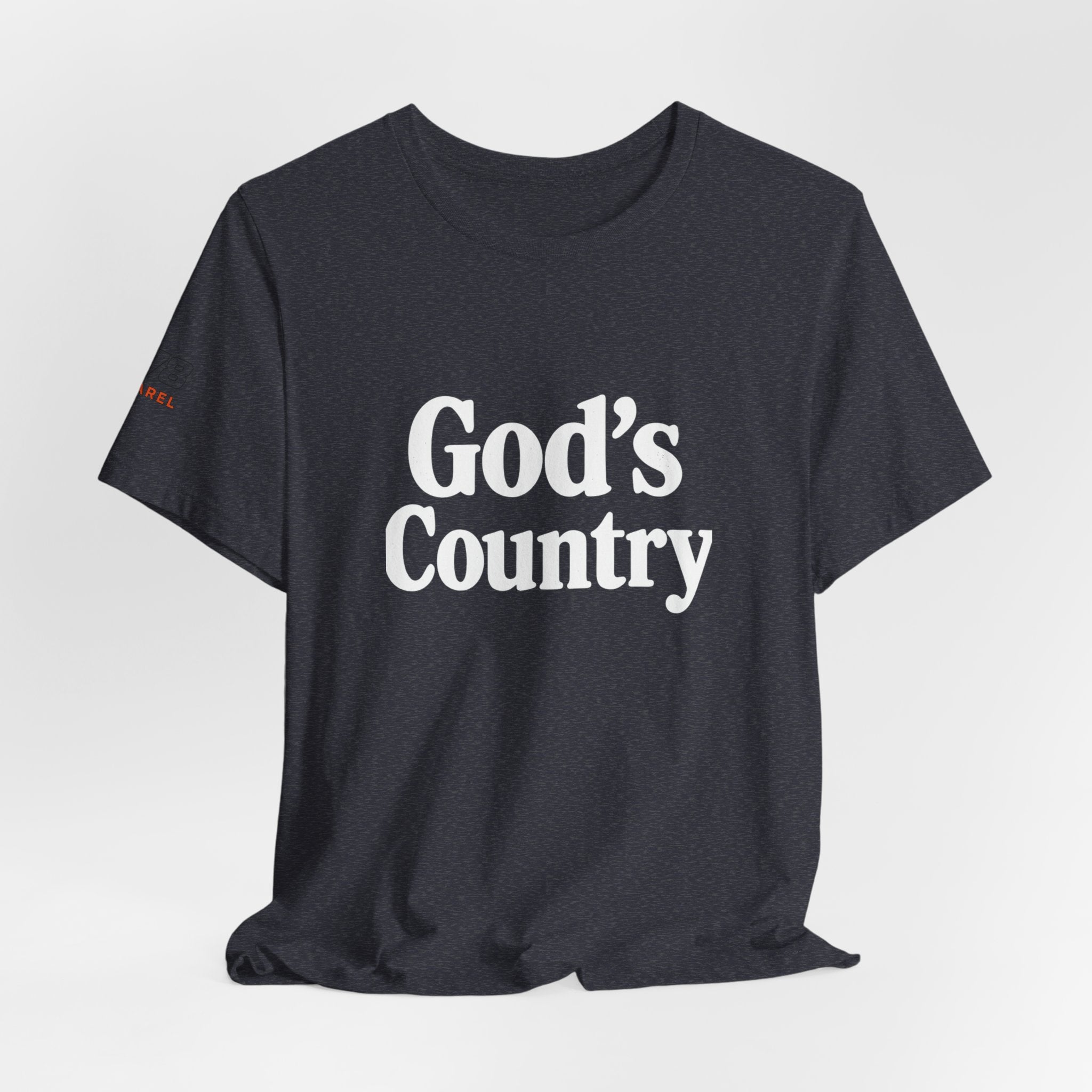 God's Country Tee, Casual Wear, Outdoor Activities, Faith-Based Apparel, Gift for Believers, Summer Wardrobe