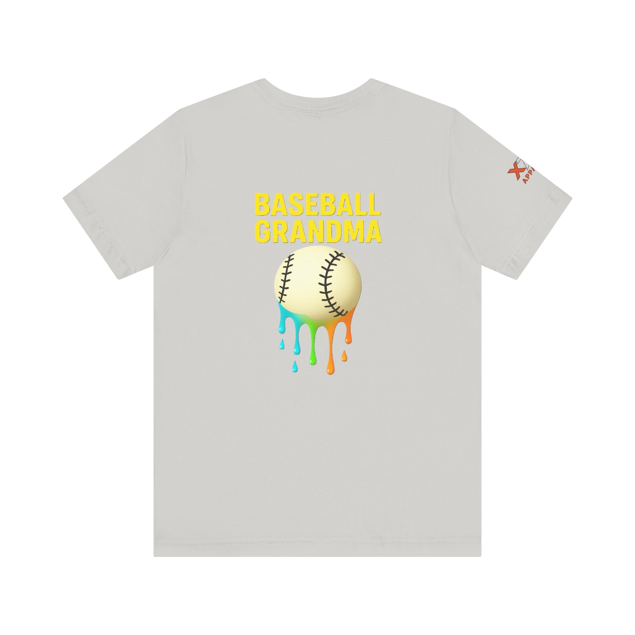 Baseball Grandma Drippy Unisex Tee, Perfect Gift for Baseball Lovers, Sporty T-Shirt for Moms, Fun Summer Wear, Birthday Gift Idea