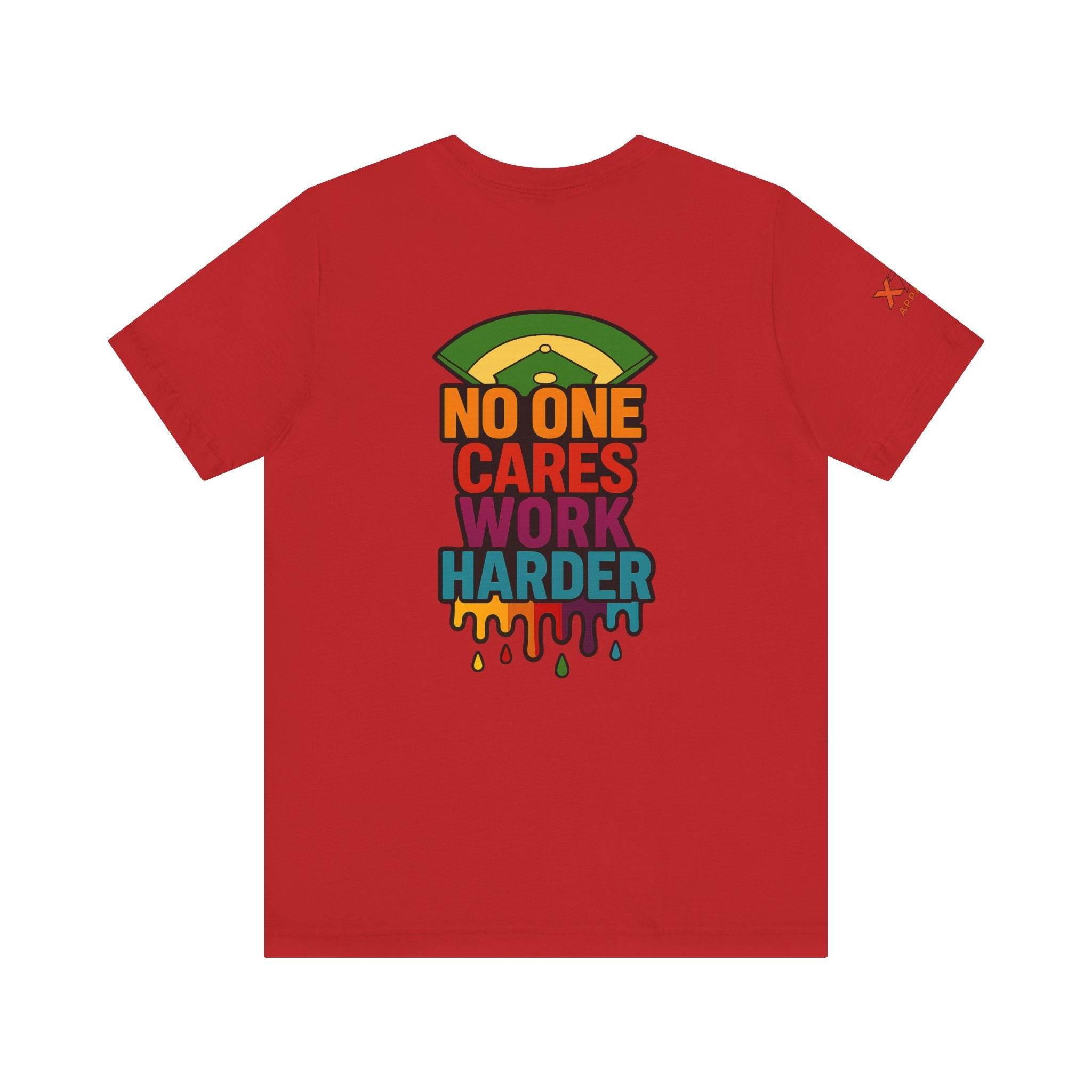 No One Cares Work Harder Drippy Softball Tee | Motivational Short Sleeve Shirt | Unisex Casual Wear | Gift for Hard Workers | Relaxed Fit T-Shirt | [...]