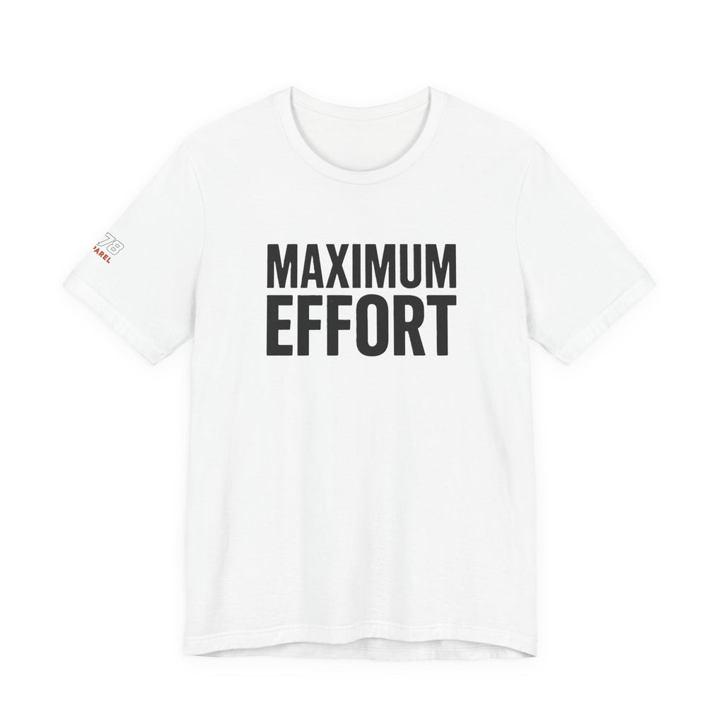 Maximum Effort  Motivational Apparel for Gym Lovers, Gift for Fitness Enthusiasts, Casual Wear, Birthday Gift, [...]