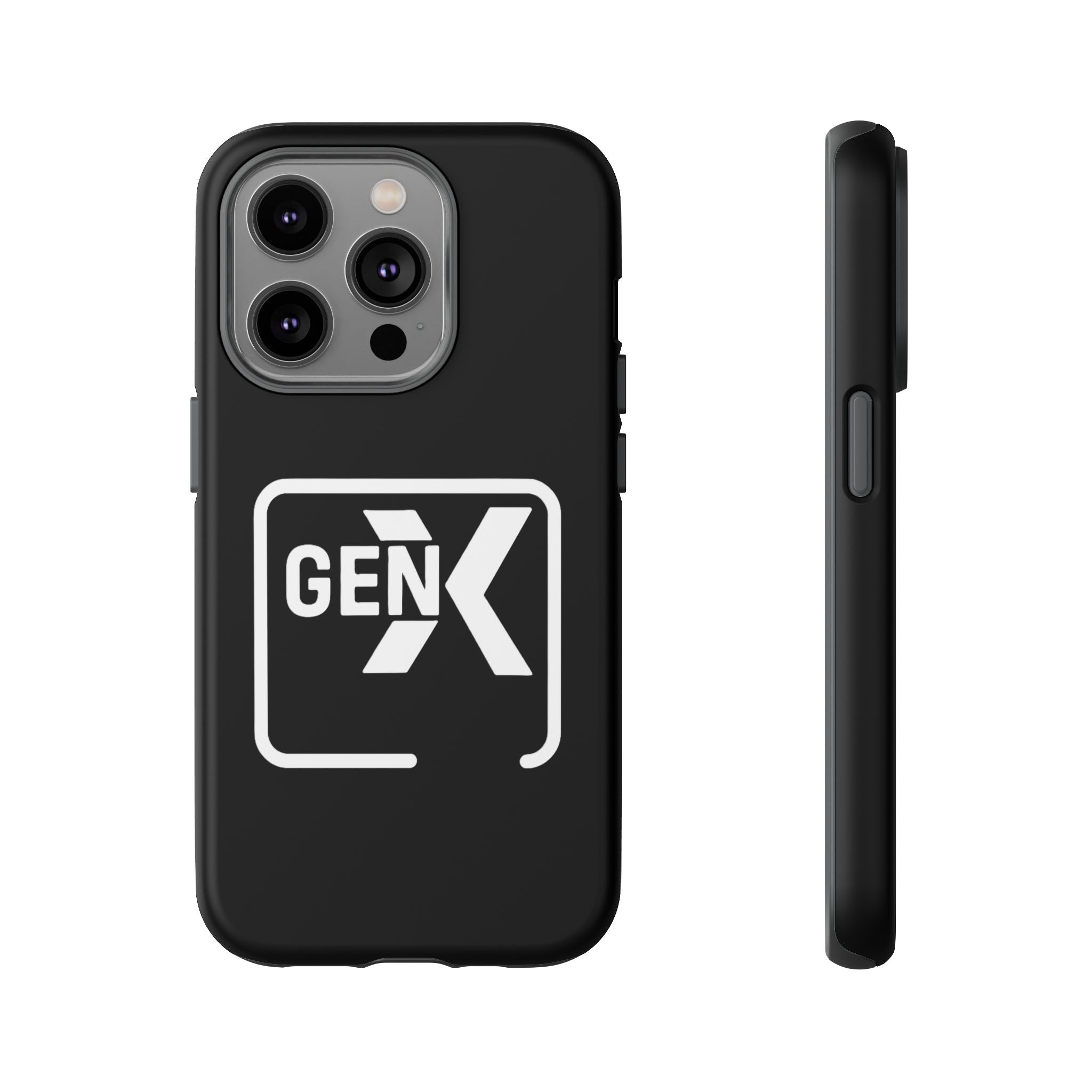'Gen X' Phone Case, Tough Phone Cover, Retro Aesthetic iPhone Case, Vintage Style Cell Phone Accessories, Gift for Gen X