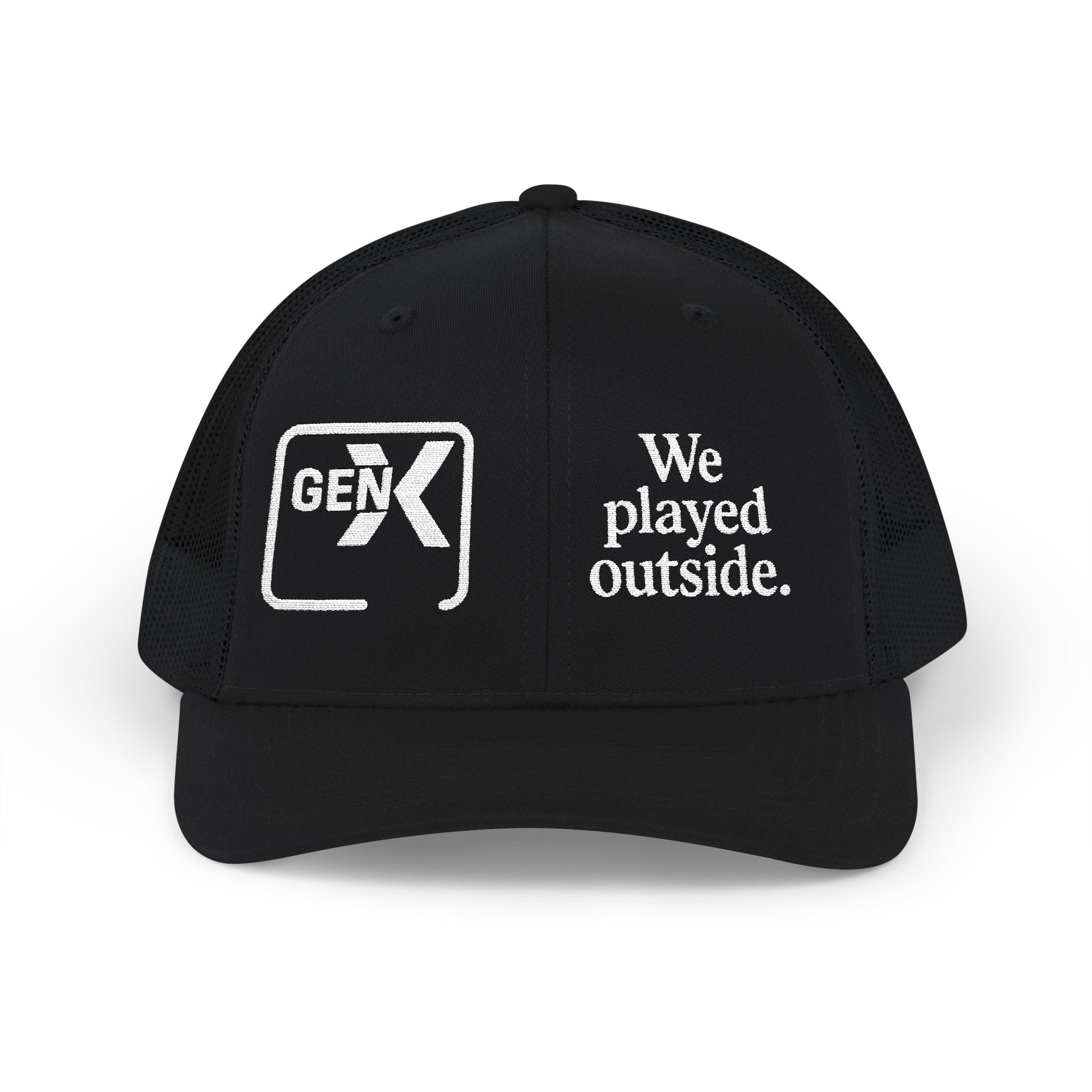 Retro Gen X Snapback Trucker Cap | Vintage Hat for Outdoor Enthusiasts | Perfect Gift for 80s Nostalgia