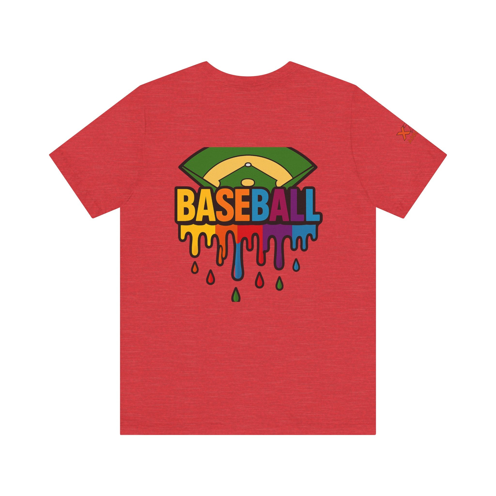 Baseball Drippy Unisex Jersey Short Sleeve Tee