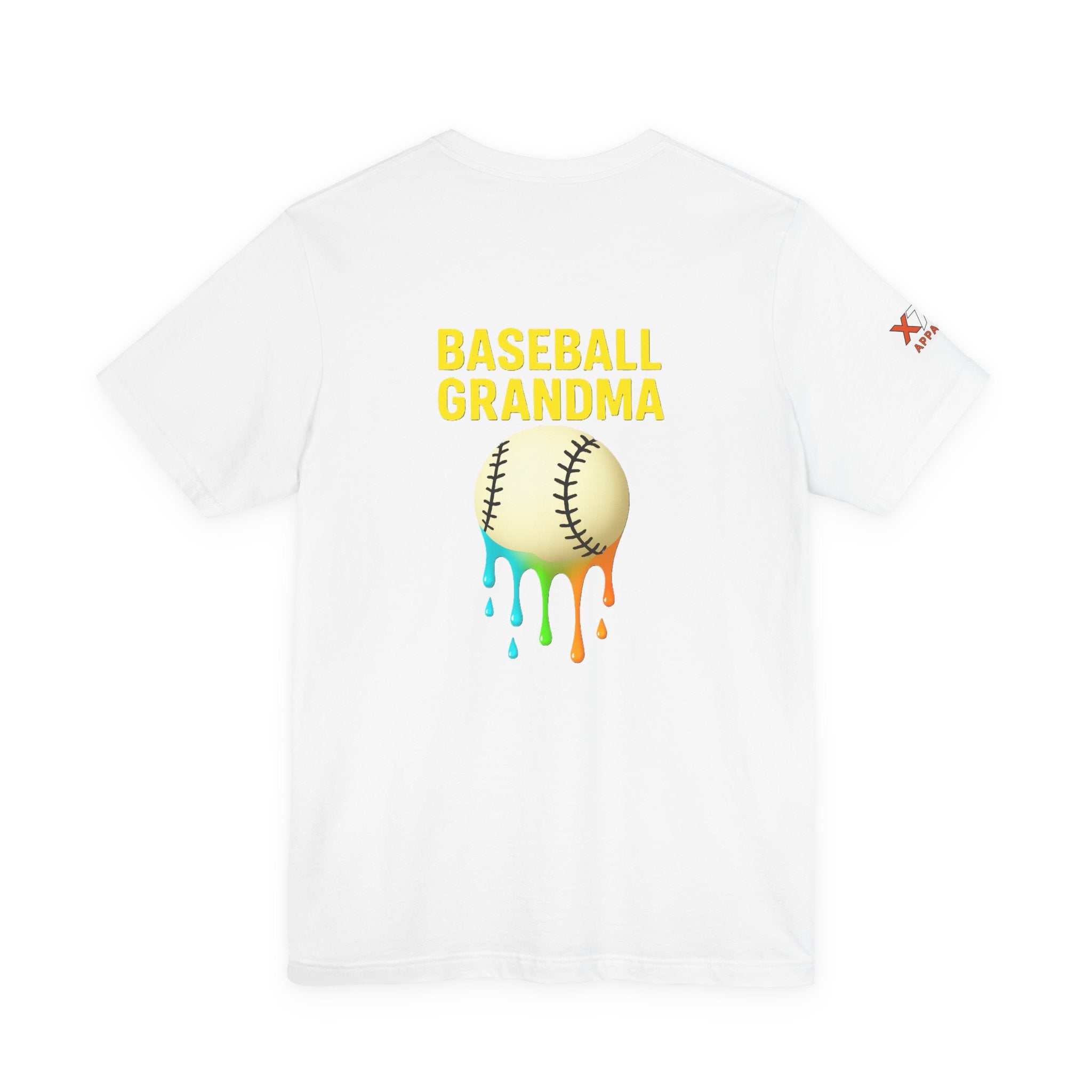 Baseball Grandma Drippy Unisex Tee, Perfect Gift for Baseball Lovers, Sporty T-Shirt for Moms, Fun Summer Wear, Birthday Gift Idea