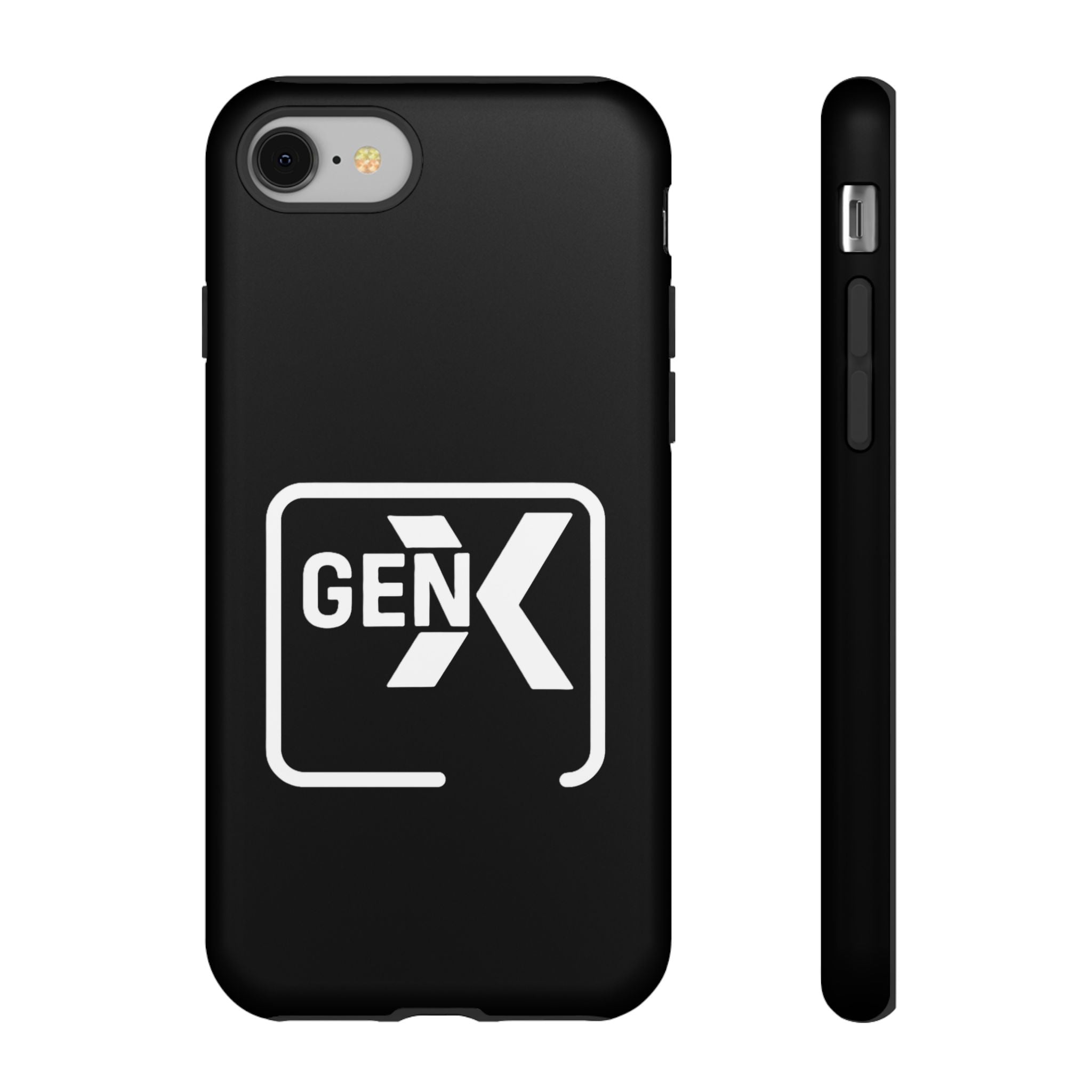 'Gen X' Phone Case, Tough Phone Cover, Retro Aesthetic iPhone Case, Vintage Style Cell Phone Accessories, Gift for Gen X