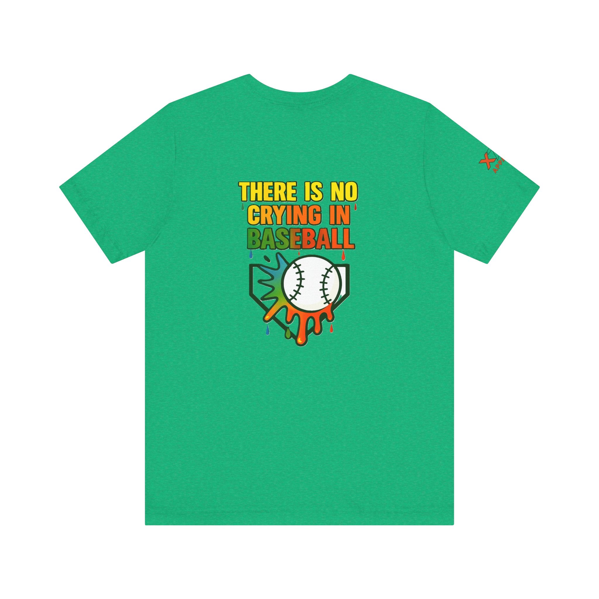 There is no crying in Baseball Sports-Inspired Unisex Tee: Perfect for Baseball Fans, Comfortable Everyday Wear, Great Gift for Athletes, Fun Sports Merchandise, [...]