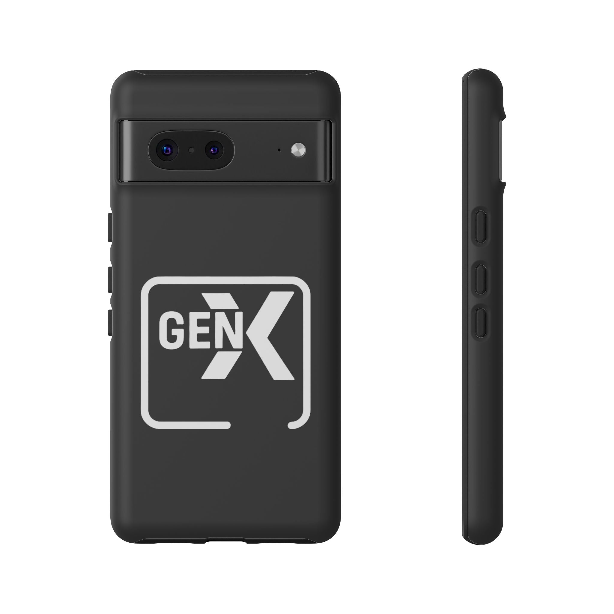 'Gen X' Phone Case, Tough Phone Cover, Retro Aesthetic iPhone Case, Vintage Style Cell Phone Accessories, Gift for Gen X