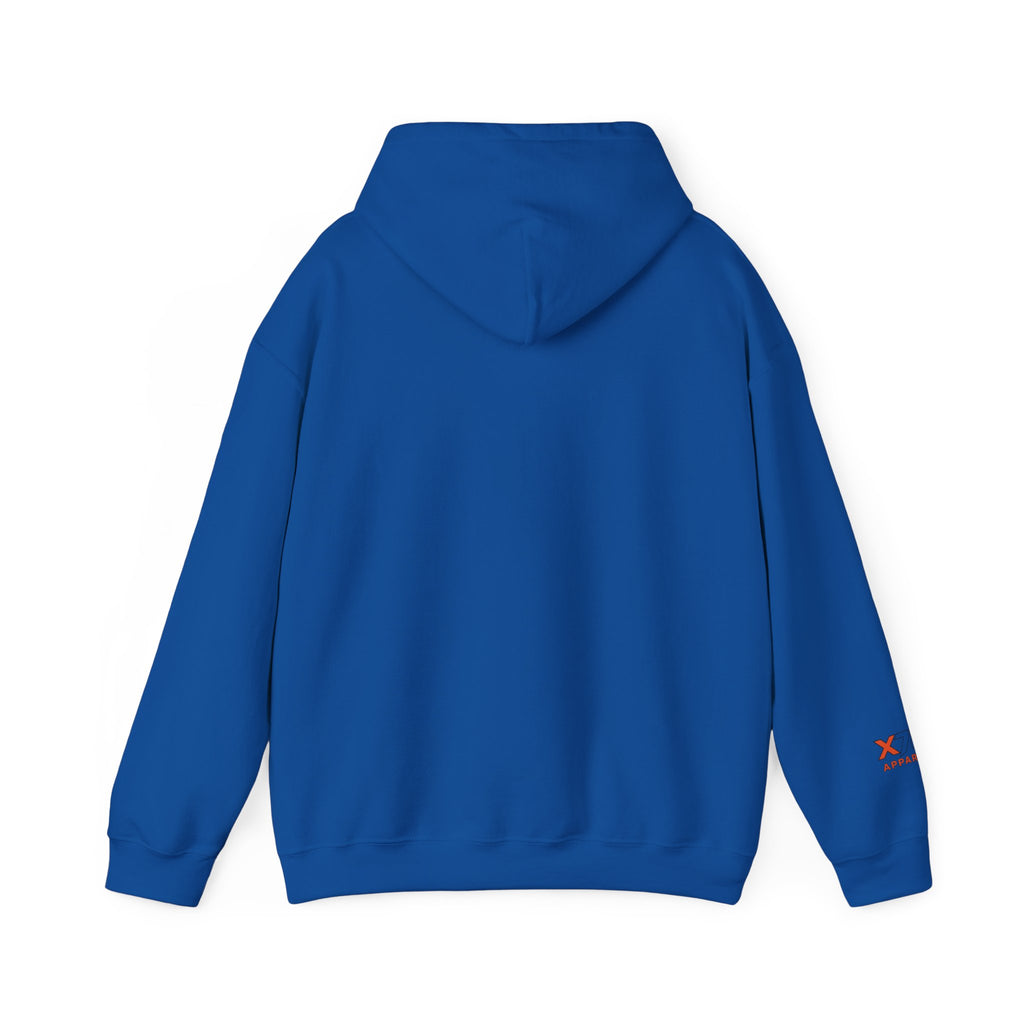 Baseball Strikeout Drippy Hoodie, Unisex Heavy Blend Sweatshirt, Trendy Streetwear, Casual Winter Outfit, Unique Gift for Art Lovers, Creative Apparel