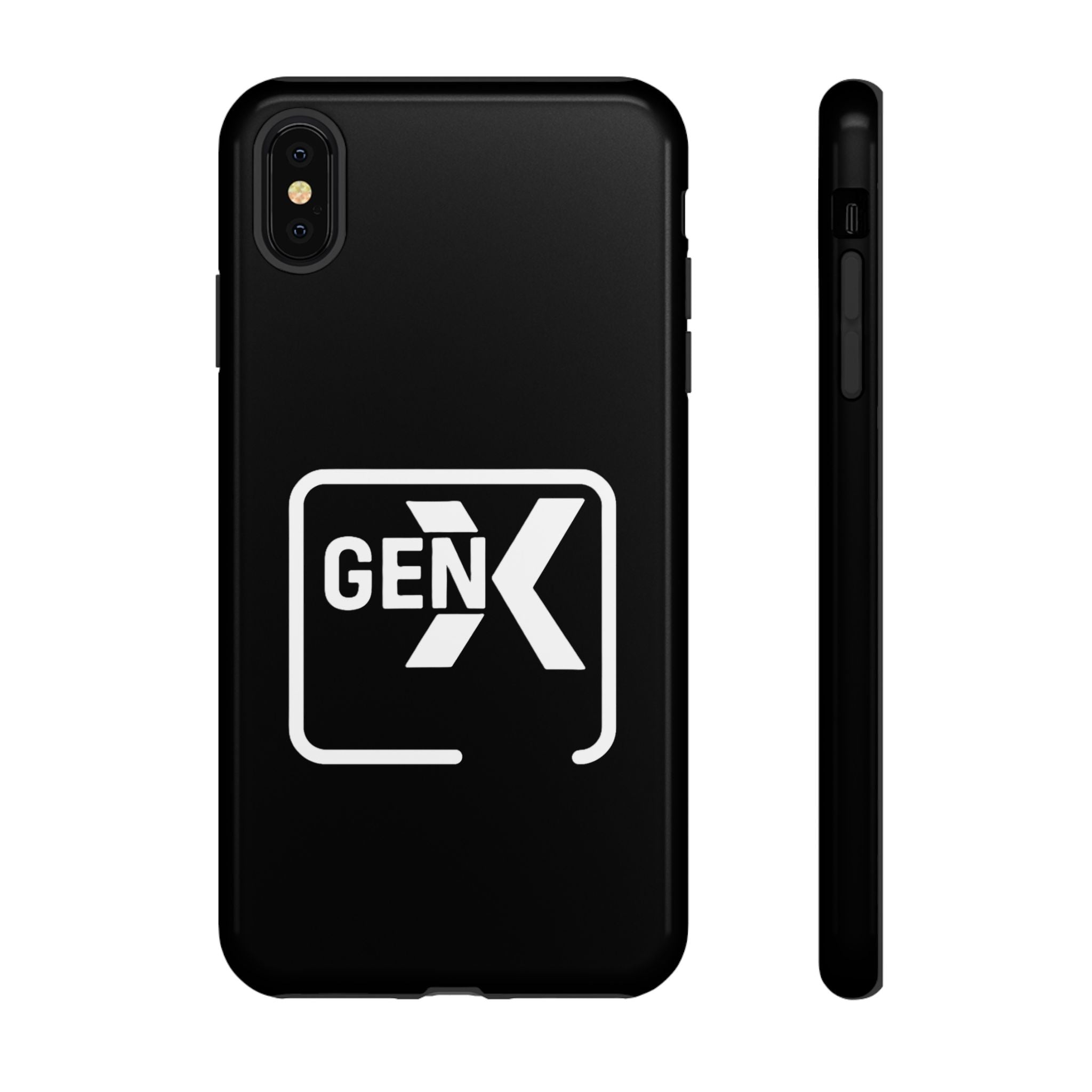 'Gen X' Phone Case, Tough Phone Cover, Retro Aesthetic iPhone Case, Vintage Style Cell Phone Accessories, Gift for Gen X