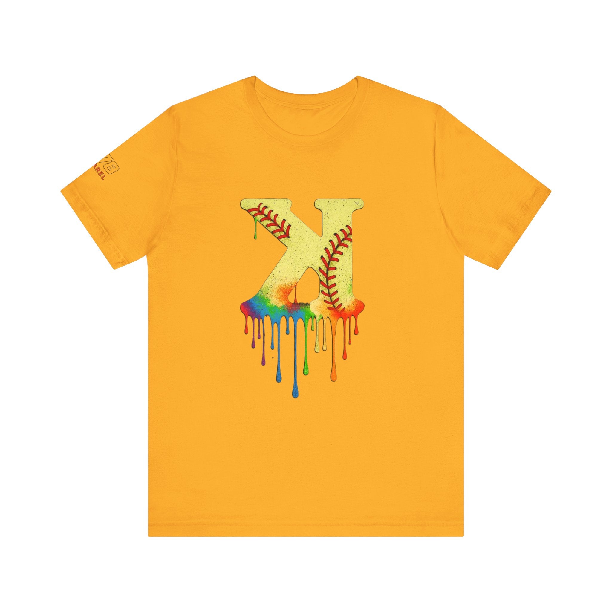 Softball Strikeout Drippy Graphic Tee, Perfect for Sports Fans, Gift for Athletes, Casual Wear, Summer Outfits, Team Spirit Apparel