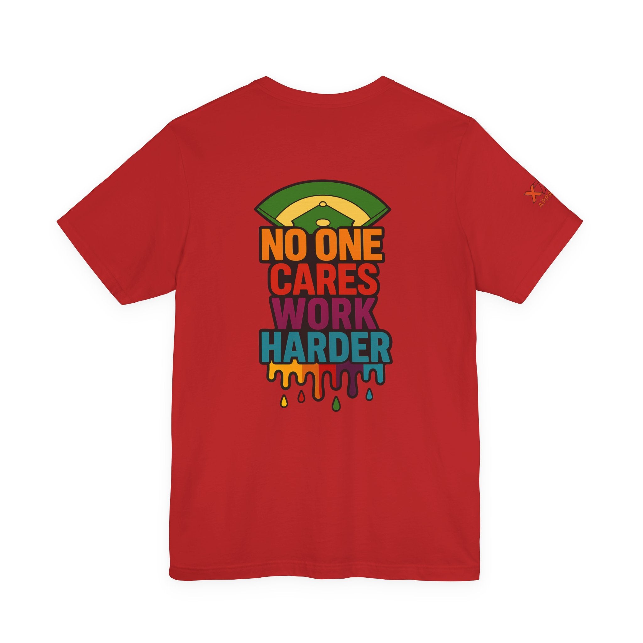 No One Cares Work Harder Drippy Softball Tee | Motivational Short Sleeve Shirt | Unisex Casual Wear | Gift for Hard Workers | Relaxed Fit T-Shirt | [...]