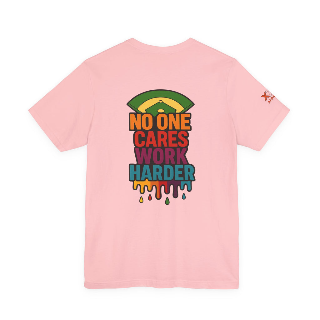 No One Cares Work Harder Drippy Softball Tee | Motivational Short Sleeve Shirt | Unisex Casual Wear | Gift for Hard Workers | Relaxed Fit T-Shirt | [...]
