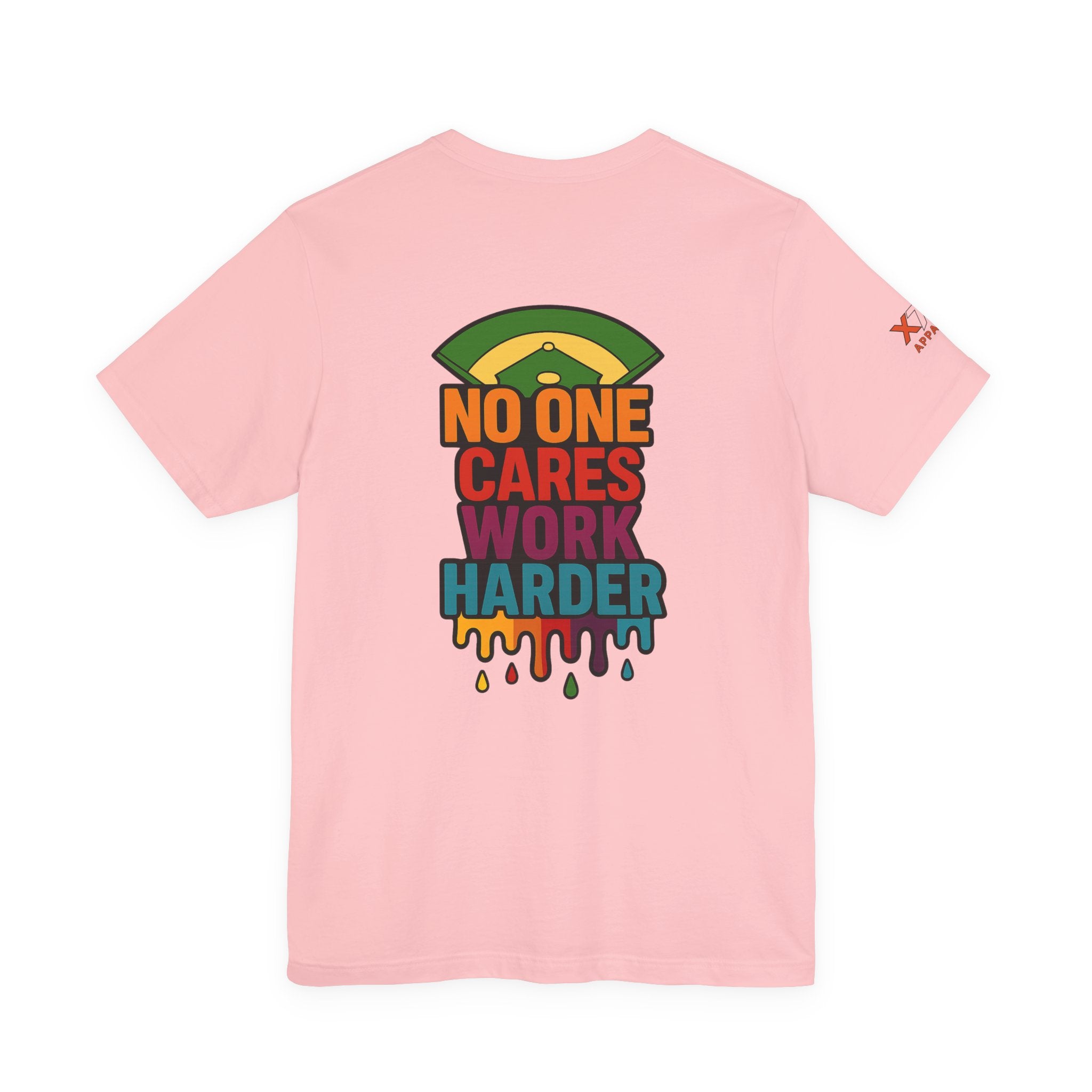 No One Cares Work Harder Drippy Softball Tee | Motivational Short Sleeve Shirt | Unisex Casual Wear | Gift for Hard Workers | Relaxed Fit T-Shirt | [...]