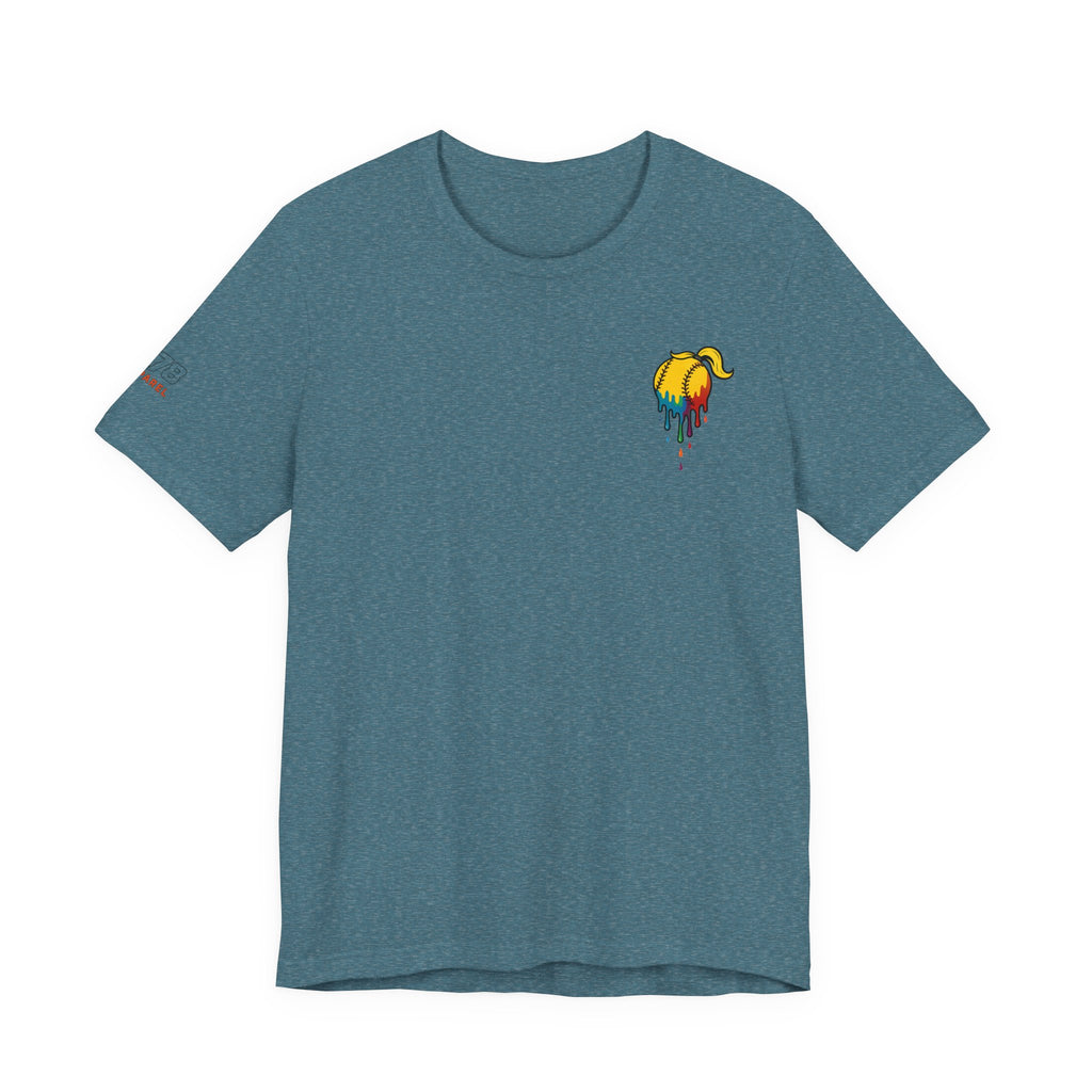 Send It Drippy Unisex Tee, Fun Sports Shirt, Gift for Athletes, Playful Casual Wear, Summer Essential