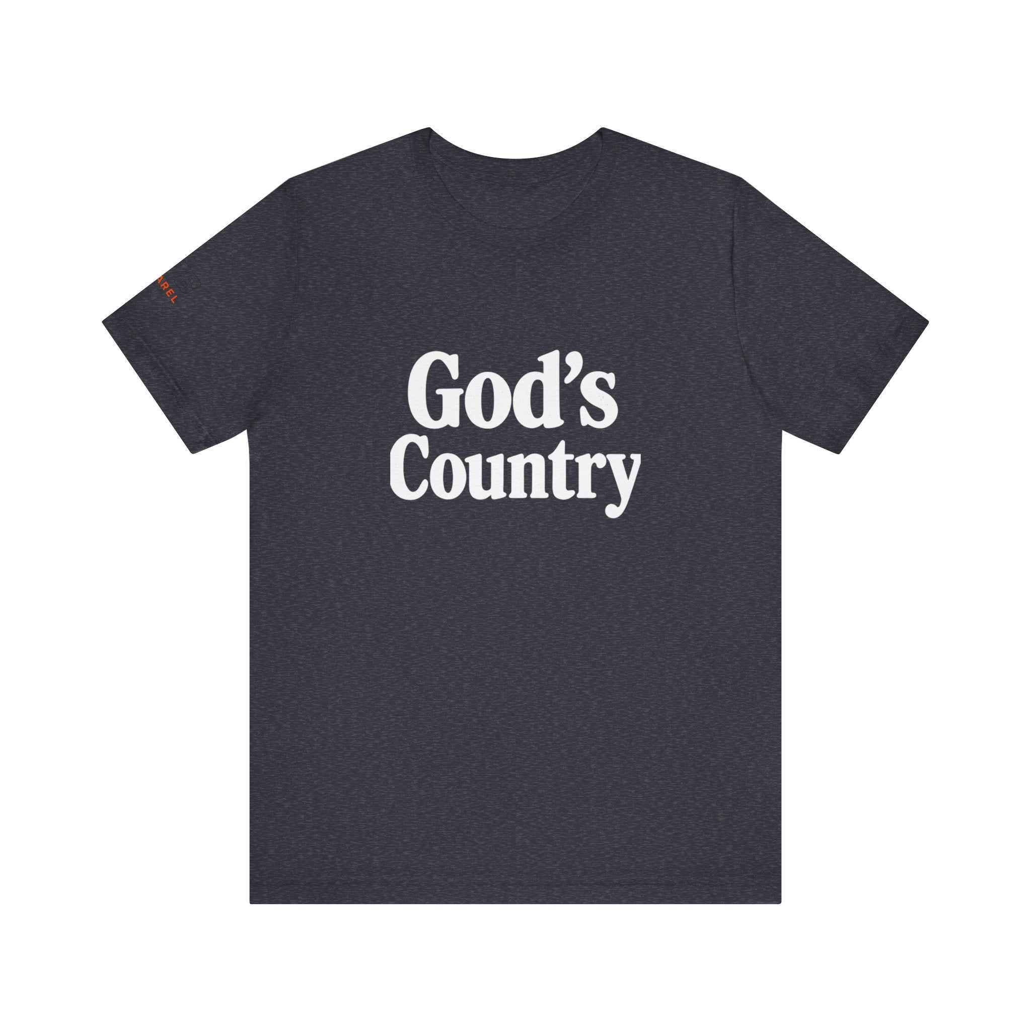 God's Country Tee, Casual Wear, Outdoor Activities, Faith-Based Apparel, Gift for Believers, Summer Wardrobe