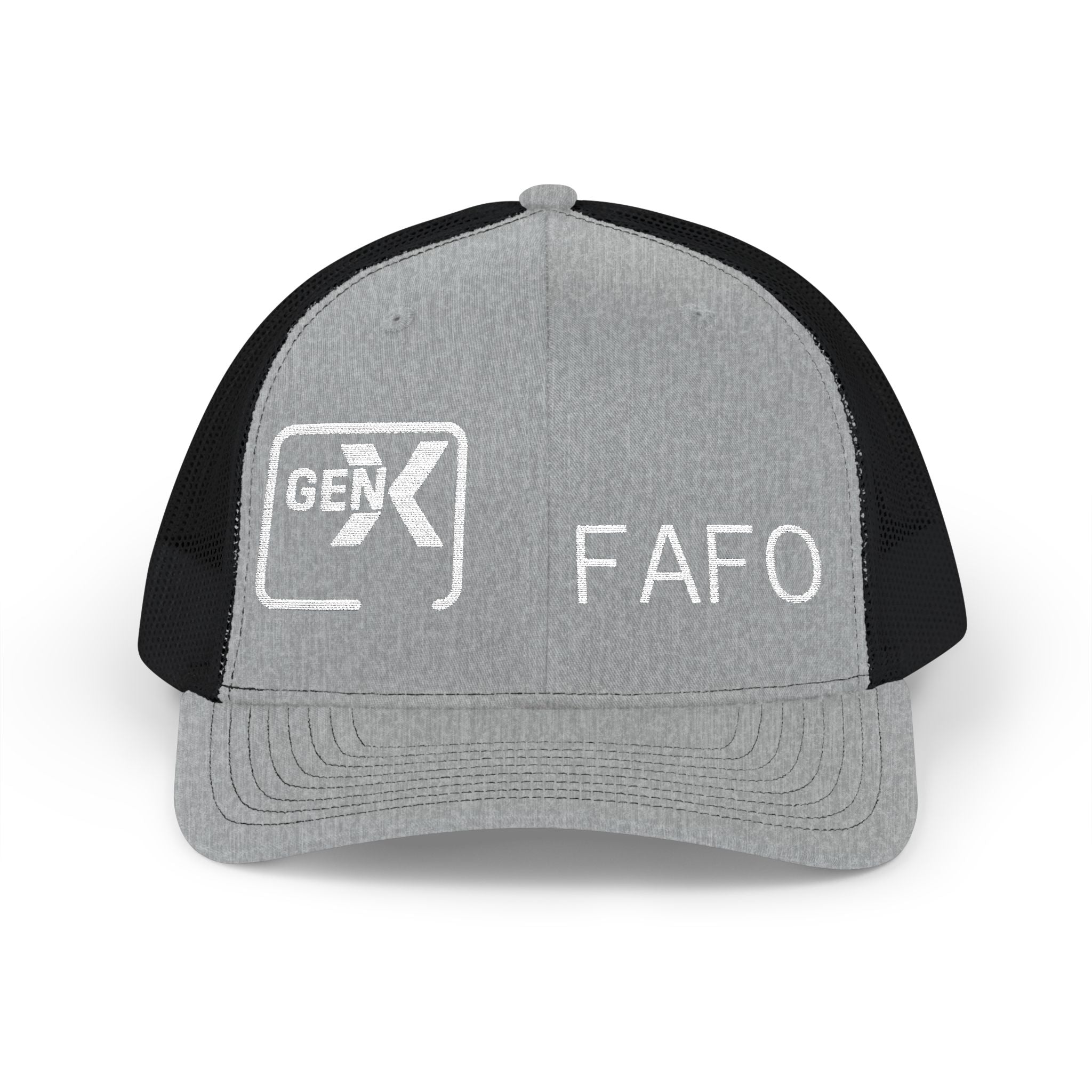 Cool Gen X FAFO Snapback Trucker Cap, Stylish Cap for Gen X, Trendy Gift for Birthdays, Outdoor Events, Casual Wear