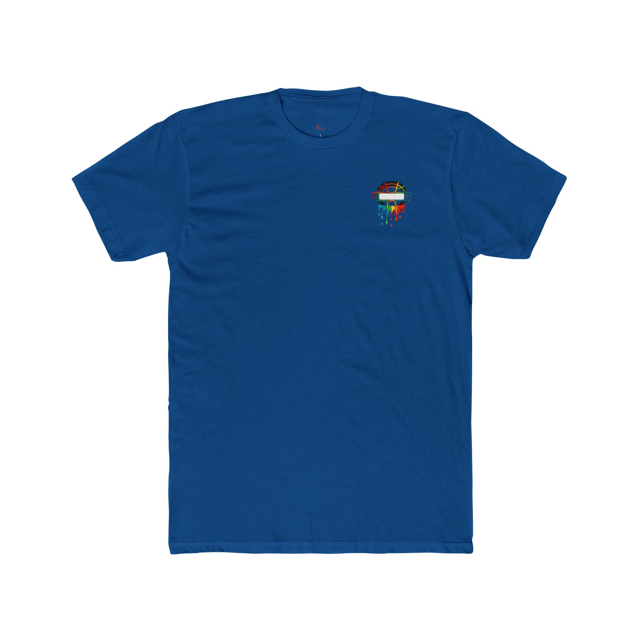 'Drippy Thou Shall Not Steel' Colorful Graphic Tee, Unisex Cotton Crew, Fun Statement Shirt, Comfortable Casual Wear, Sports Theme Tee, Gift Idea for All