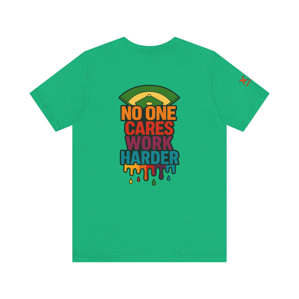 No One Cares Work Harder Drippy Softball Tee | Motivational Short Sleeve Shirt | Unisex Casual Wear | Gift for Hard Workers | Relaxed Fit T-Shirt | [...]