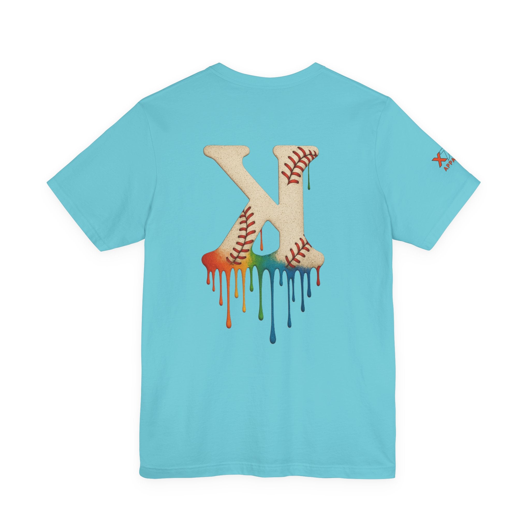 Baseball Drippy K Tee, Unisex Jersey Short Sleeve Shirt, Sports Fan Gift, Summer Outfit, Youth Baseball Apparel, Fun Casual Wear