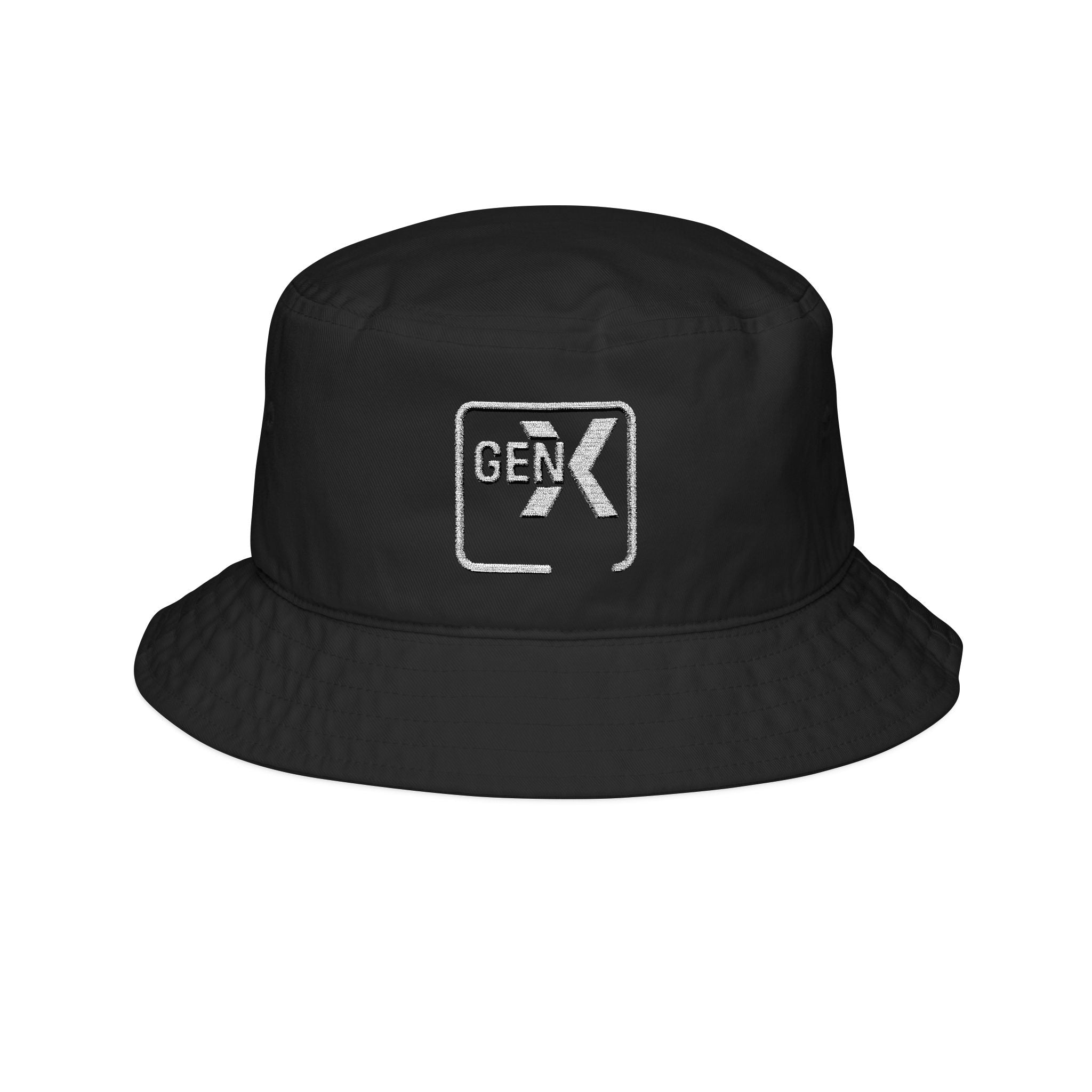 'Gen X 3' Stylish Gen X Bucket Hat, Embroidered Fashion Hat, Vintage Vibe, Trendy Accessory, Gift for Gen X
