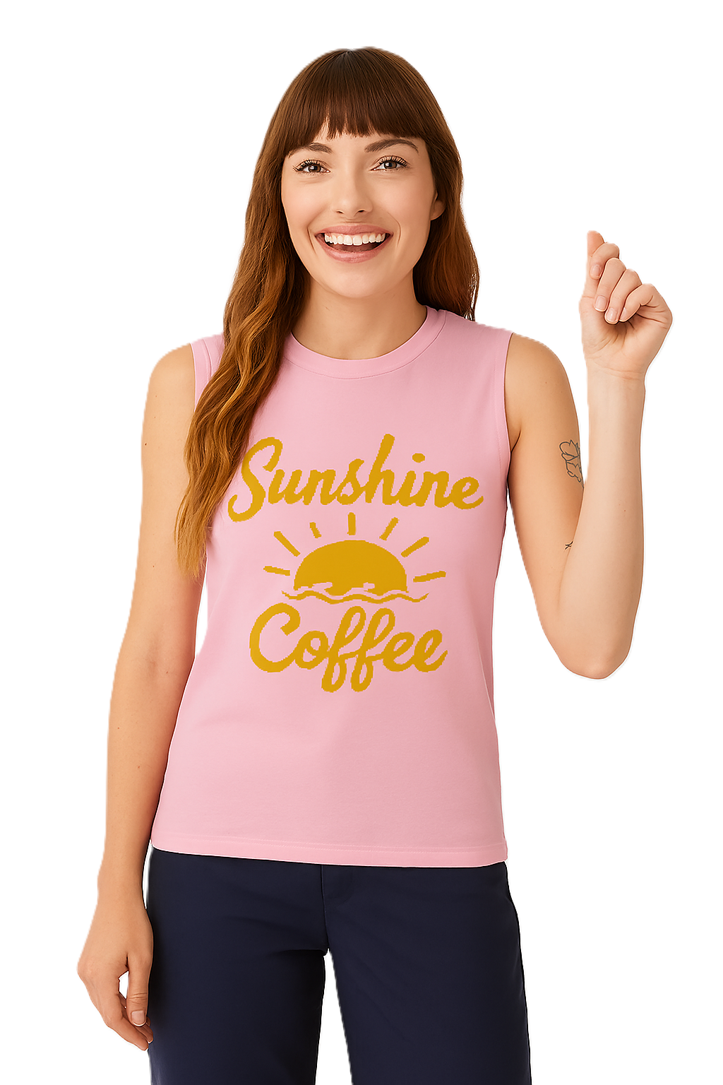 Sunshine Coffee Muscle Tank, Summer Vibes Shirt, Unisex Workout Top, Gift for Coffee Lovers, Vacation Wear, Casual Graphic Tee