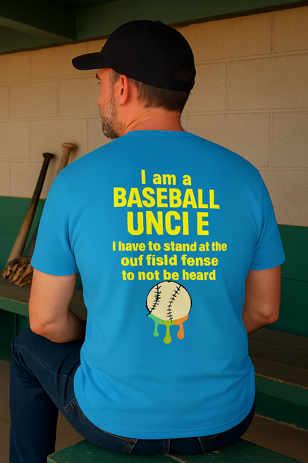Baseball Uncle Tee, Funny Uncle Shirt, Gift for Baseball Lovers, Uncle Humor Tee, Baseball Family T-Shirt, Sports Gift