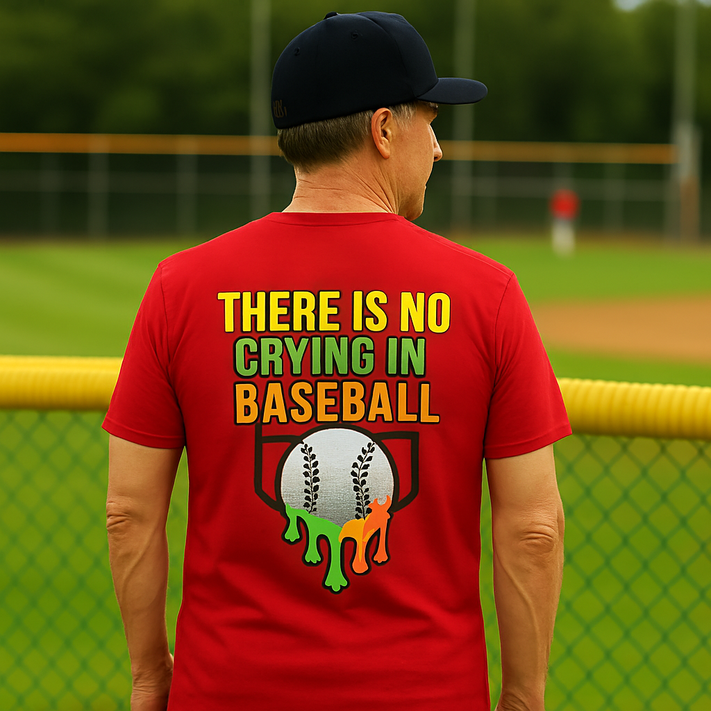 There is no crying in Baseball Sports-Inspired Unisex Tee: Perfect for Baseball Fans, Comfortable Everyday Wear, Great Gift for Athletes, Fun Sports Merchandise, [...]