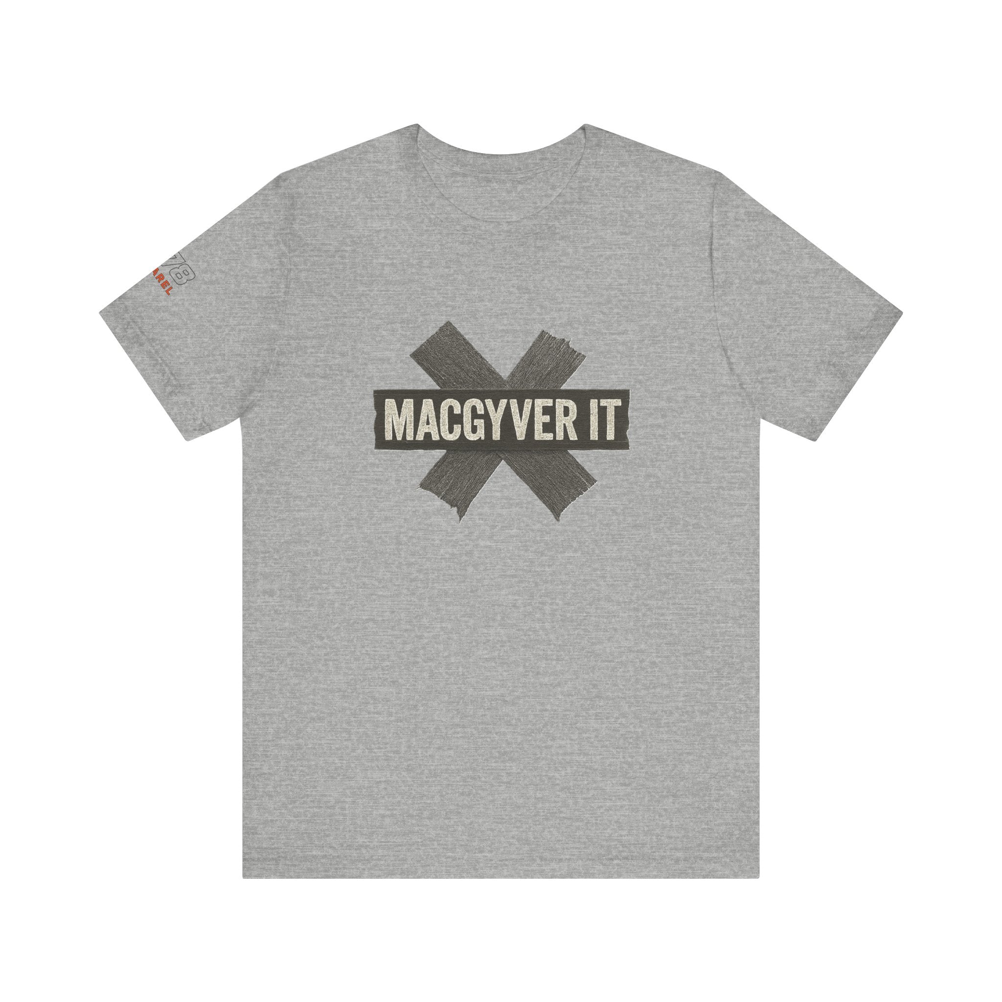 MacGyver It Tee - Unisex Jersey Short Sleeve Shirt for DIY Lovers, Creative Gift for Friends, Casual Wear, Funny T-Shirt, Gift for Him/Her