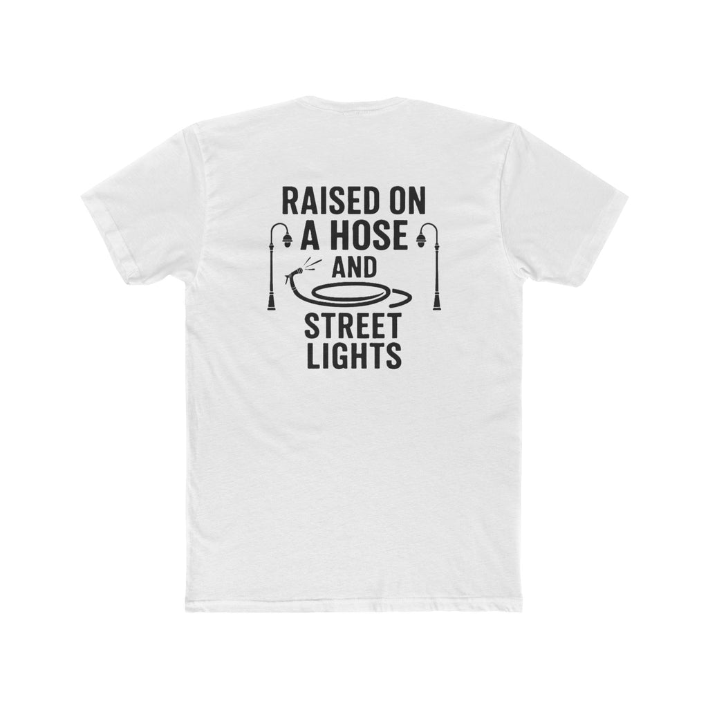 'Gen X Raised on a Hose' Unisex Cotton Crew Tee, Farm Life Humor Tee, Fishing Shirt, Country Living Apparel, Outdoor Adventure Gift