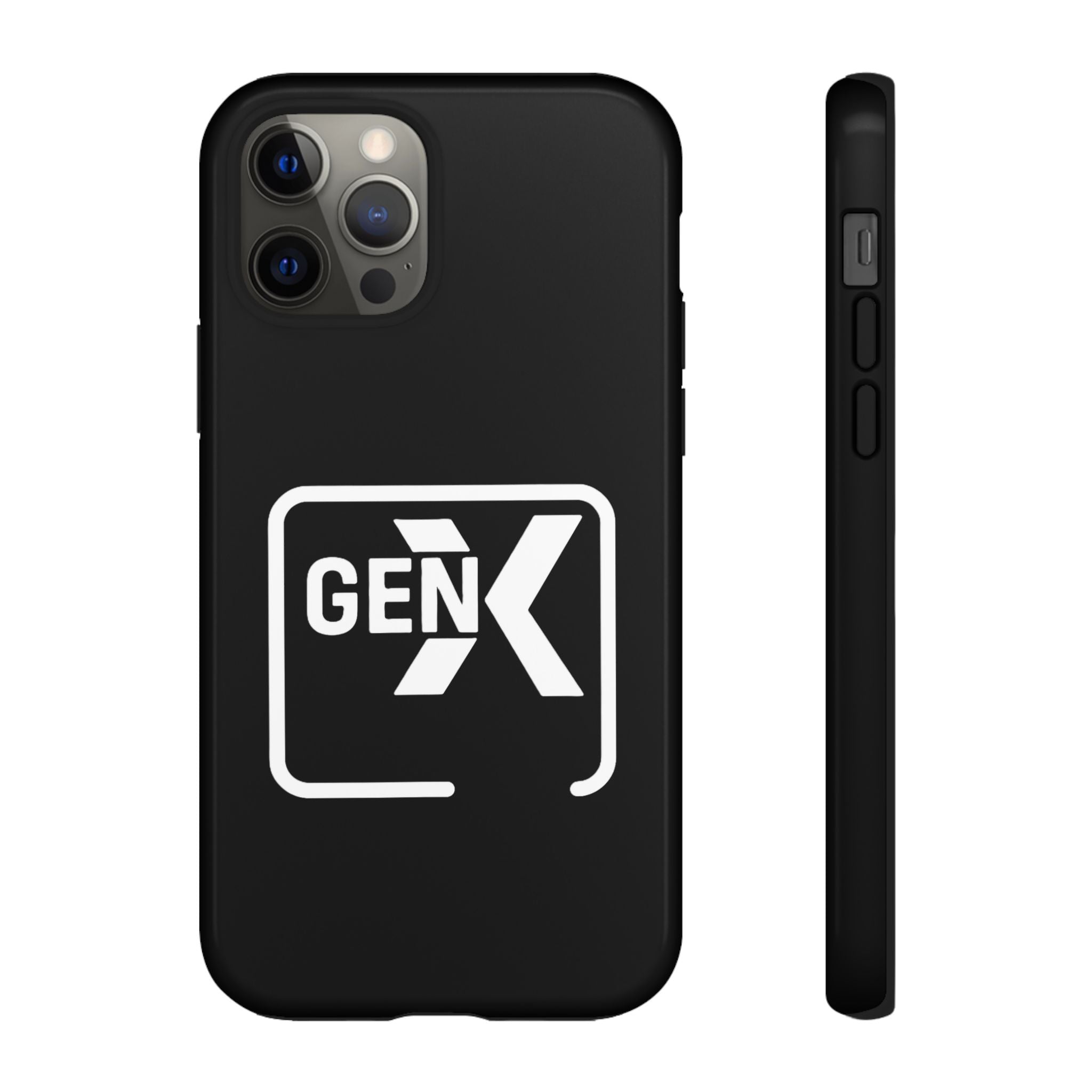 'Gen X' Phone Case, Tough Phone Cover, Retro Aesthetic iPhone Case, Vintage Style Cell Phone Accessories, Gift for Gen X