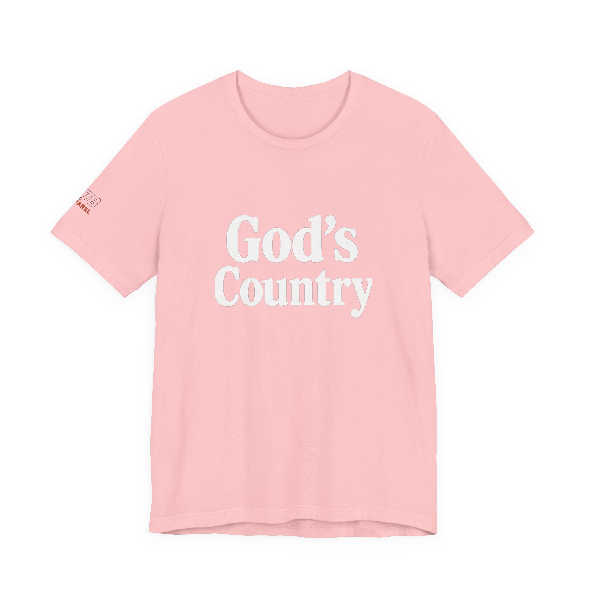 God's Country Tee, Casual Wear, Outdoor Activities, Faith-Based Apparel, Gift for Believers, Summer Wardrobe