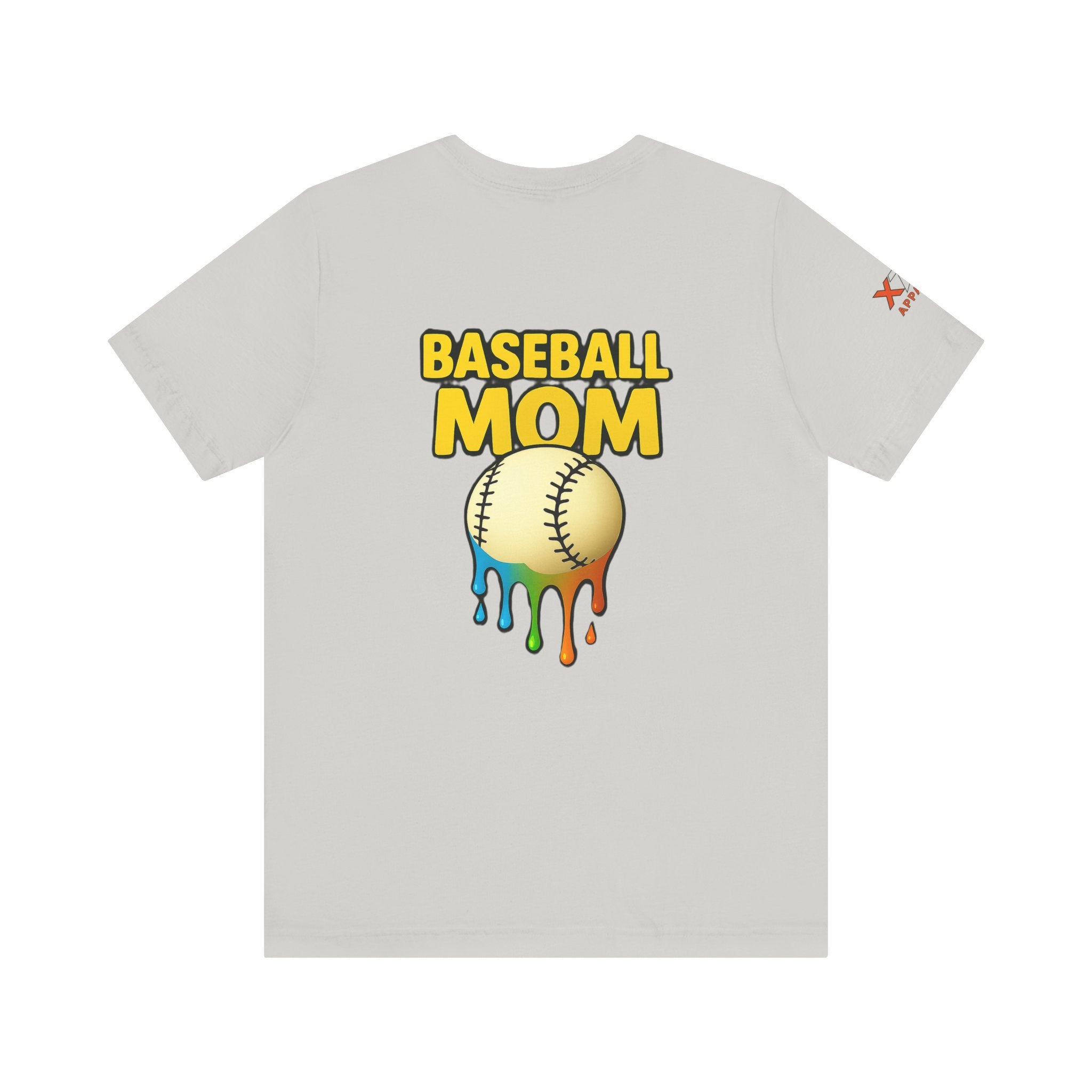 Baseball Mom Drippy Tee - Fun Unisex Jersey Short Sleeve T-Shirt, Perfect Gift for Sports Moms, Game Day Apparel, Mother's Day Gift, Summer Attire