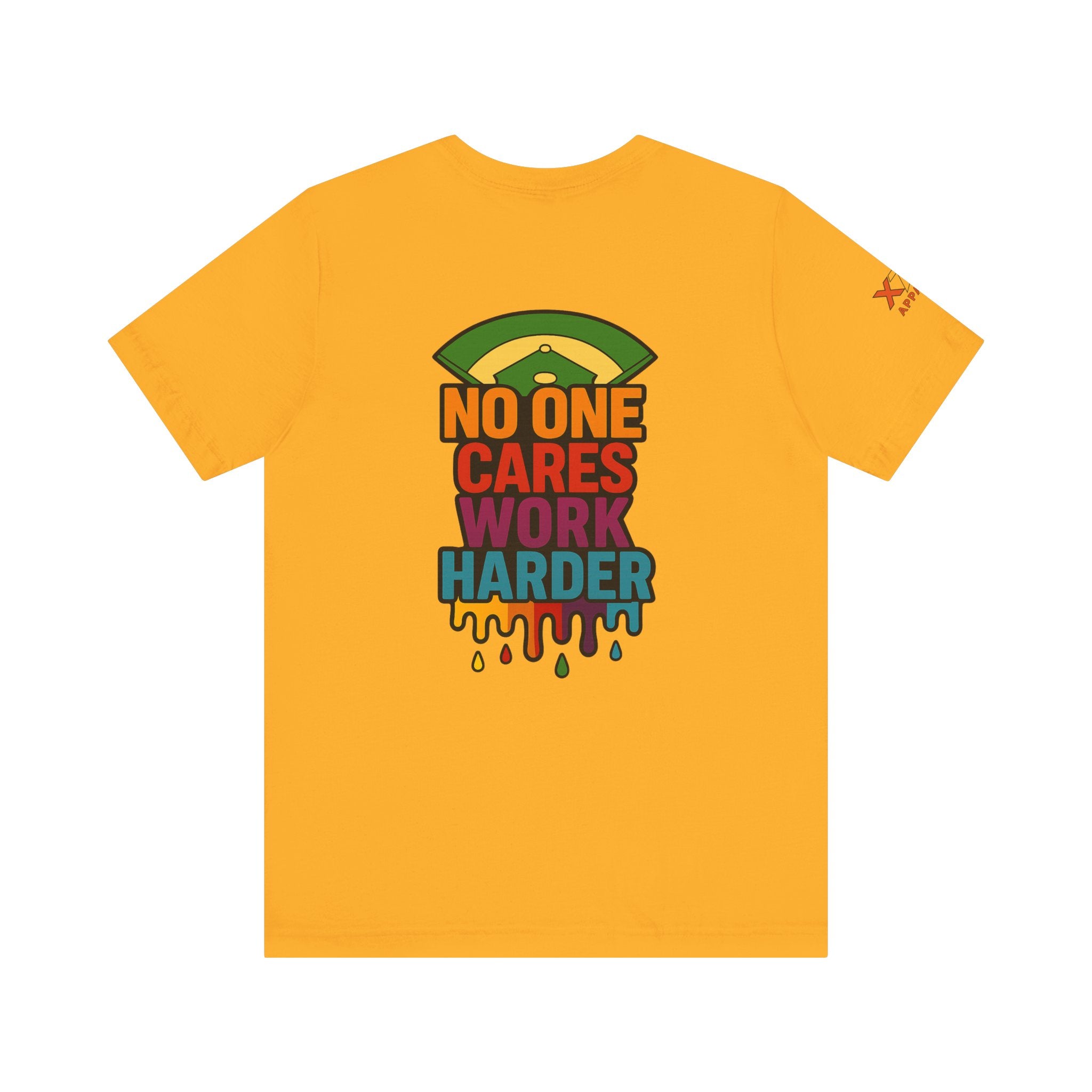 No One Cares Work Harder Drippy Softball Tee | Motivational Short Sleeve Shirt | Unisex Casual Wear | Gift for Hard Workers | Relaxed Fit T-Shirt | [...]