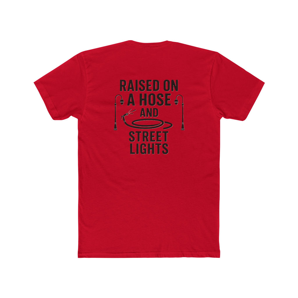 'Gen X Raised on a Hose' Unisex Cotton Crew Tee, Farm Life Humor Tee, Fishing Shirt, Country Living Apparel, Outdoor Adventure Gift