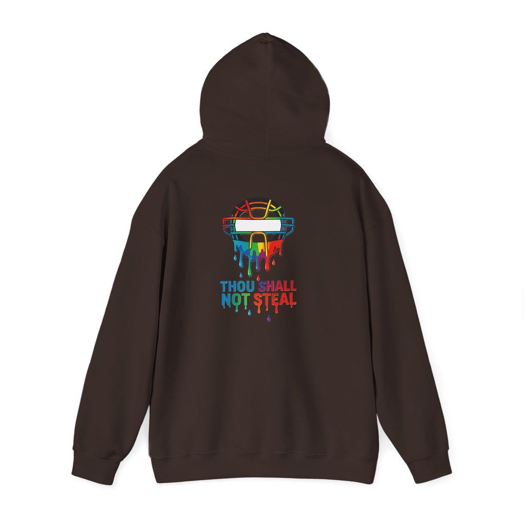 Drippy Thou Shall Not Steel Hoodie