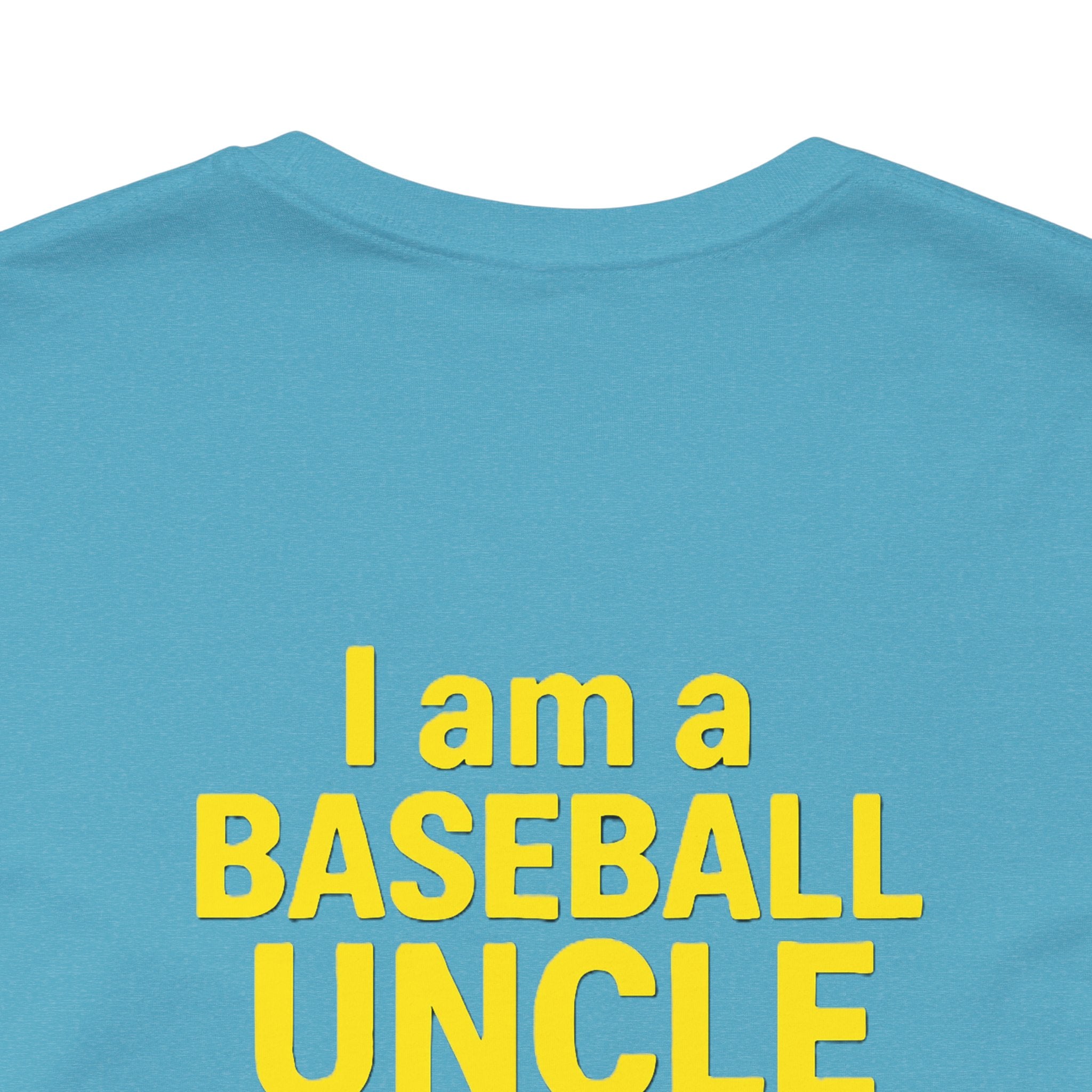 Baseball Uncle Tee, Funny Uncle Shirt, Gift for Baseball Lovers, Uncle Humor Tee, Baseball Family T-Shirt, Sports Gift