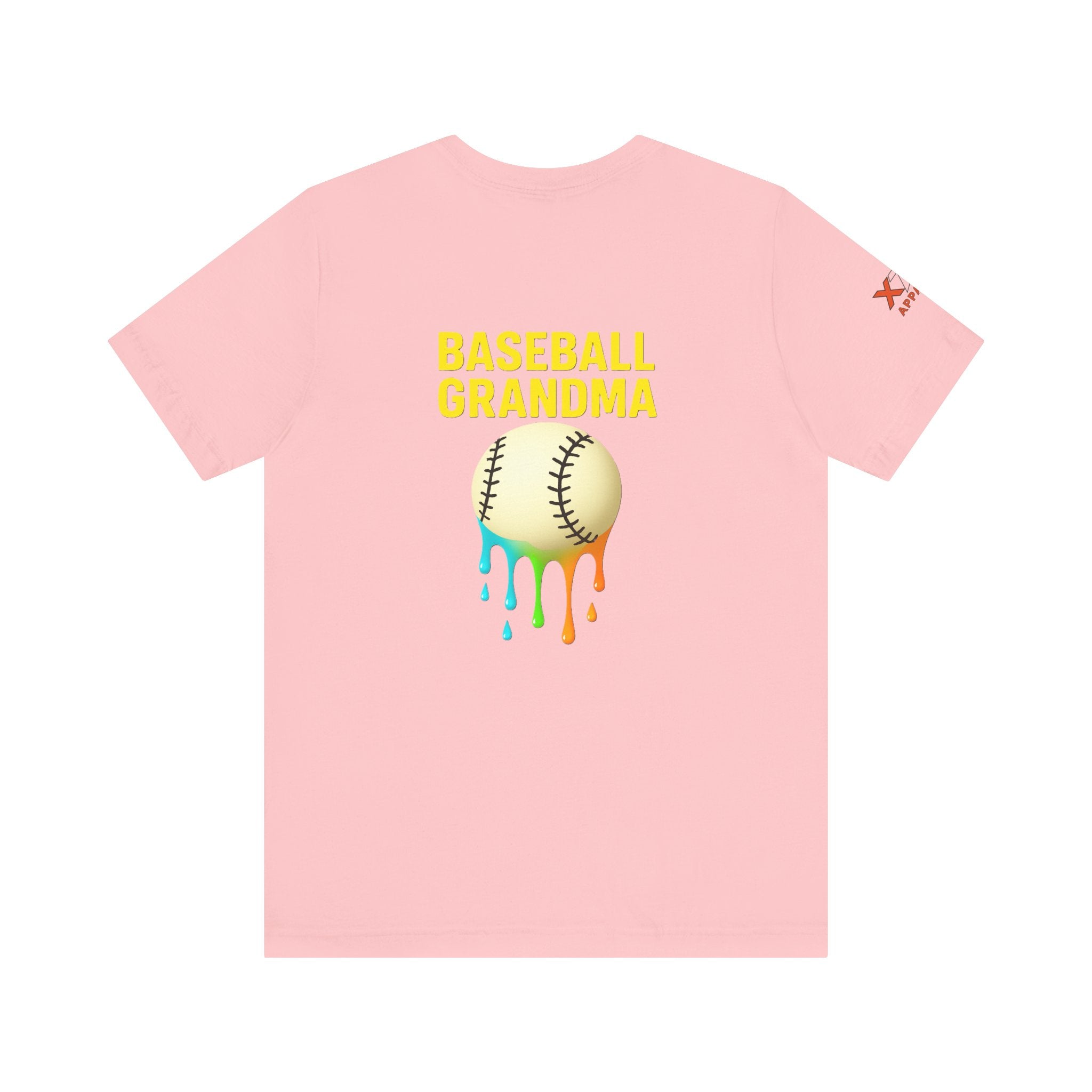 Baseball Grandma Drippy Unisex Tee, Perfect Gift for Baseball Lovers, Sporty T-Shirt for Moms, Fun Summer Wear, Birthday Gift Idea