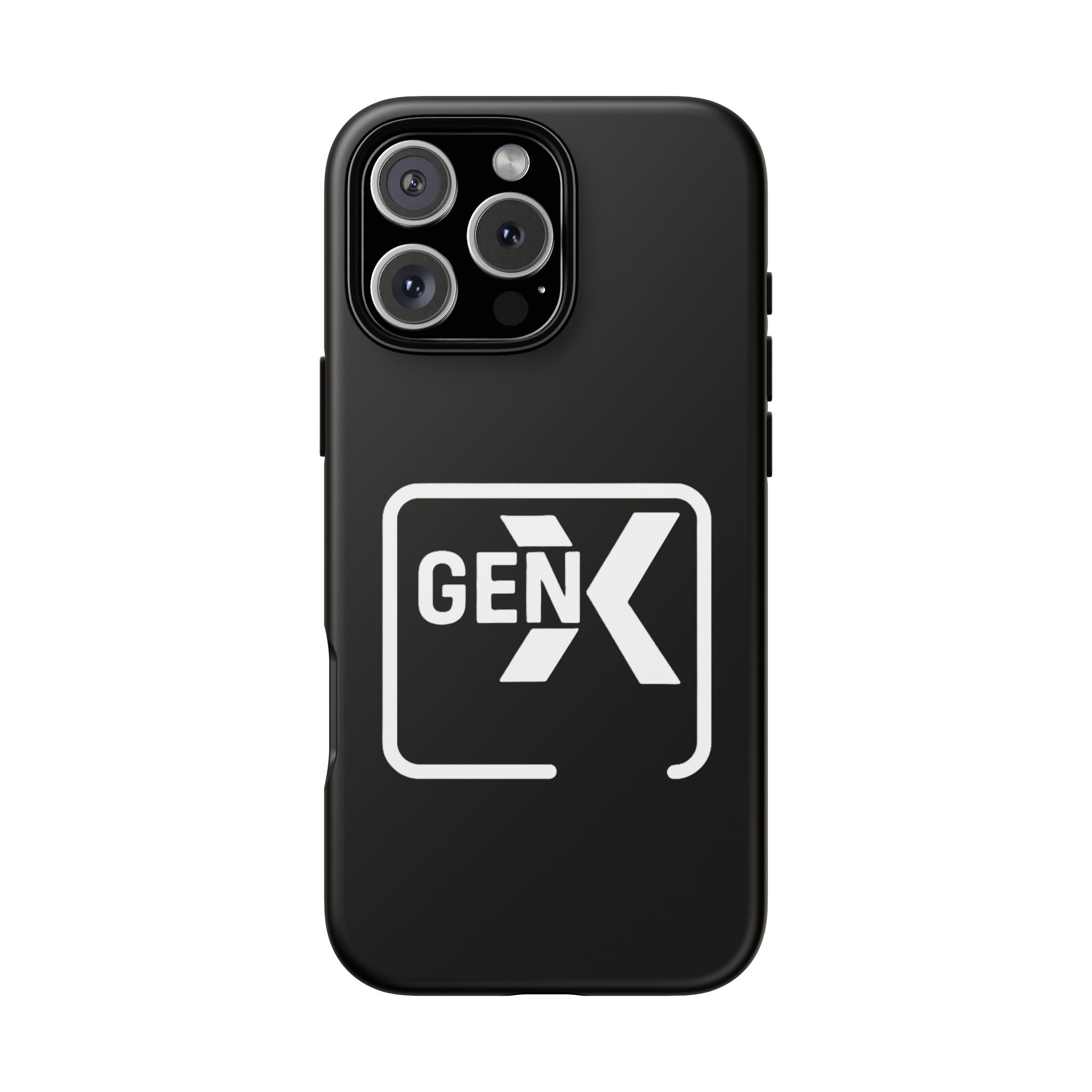 'Gen X' Phone Case, Tough Phone Cover, Retro Aesthetic iPhone Case, Vintage Style Cell Phone Accessories, Gift for Gen X