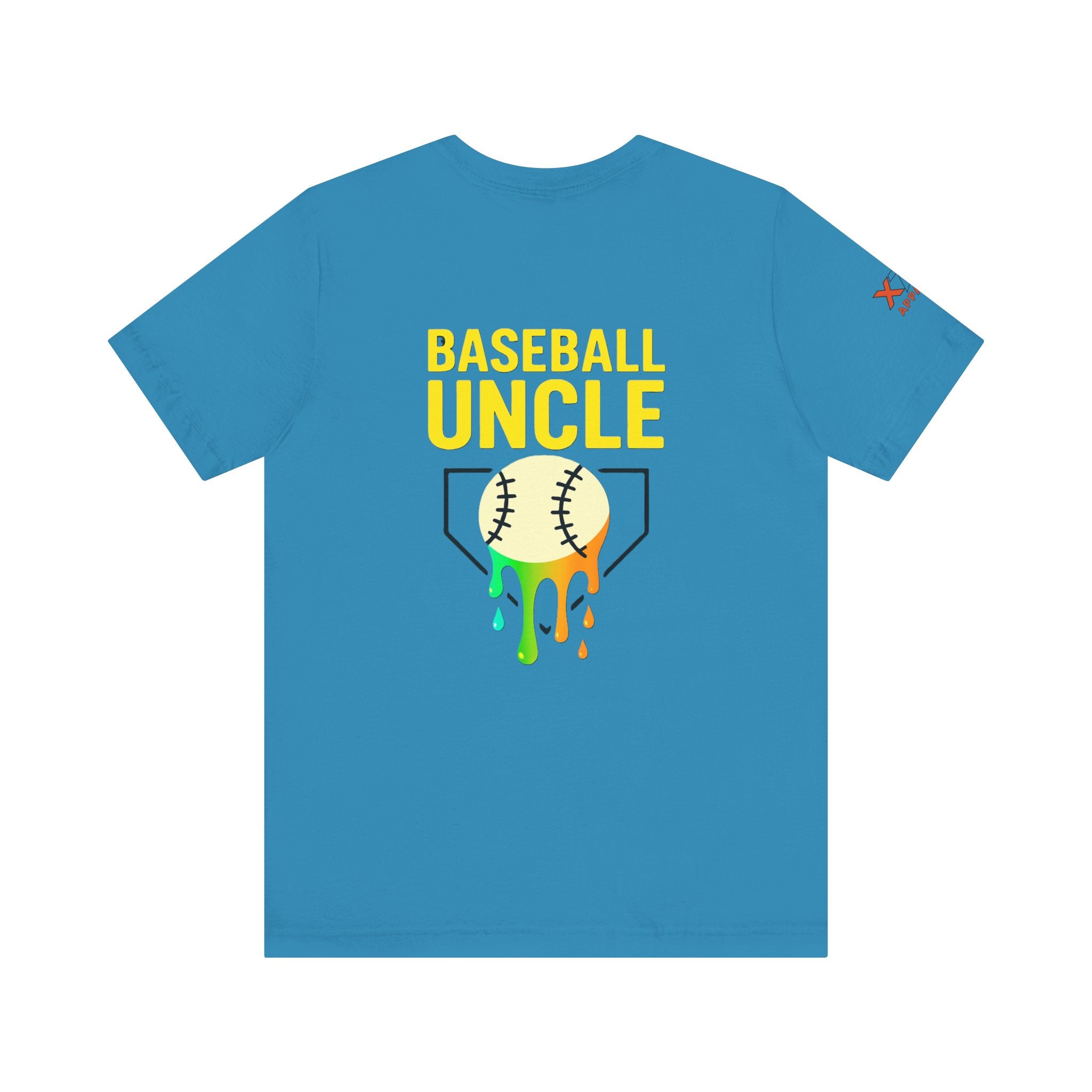 Baseball Uncle Drippy Tee - Fun Unisex Jersey Short Sleeve Shirt for Baseball Lovers, Gift for Sports Fans, Casual Wear, Father's Day, Summer