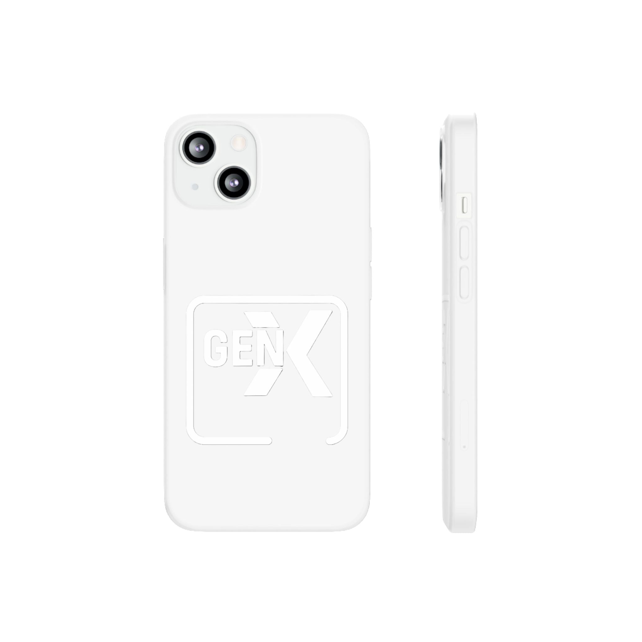'Gen X' Flexi Phone Cases | Stylish, Durable Cover for Gen Z, Gift for Teens, Custom Phone Protection, Trendy Accessories, Holiday Gifts