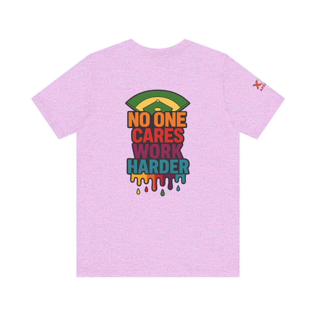 No One Cares Work Harder Drippy Softball Tee | Motivational Short Sleeve Shirt | Unisex Casual Wear | Gift for Hard Workers | Relaxed Fit T-Shirt | [...]