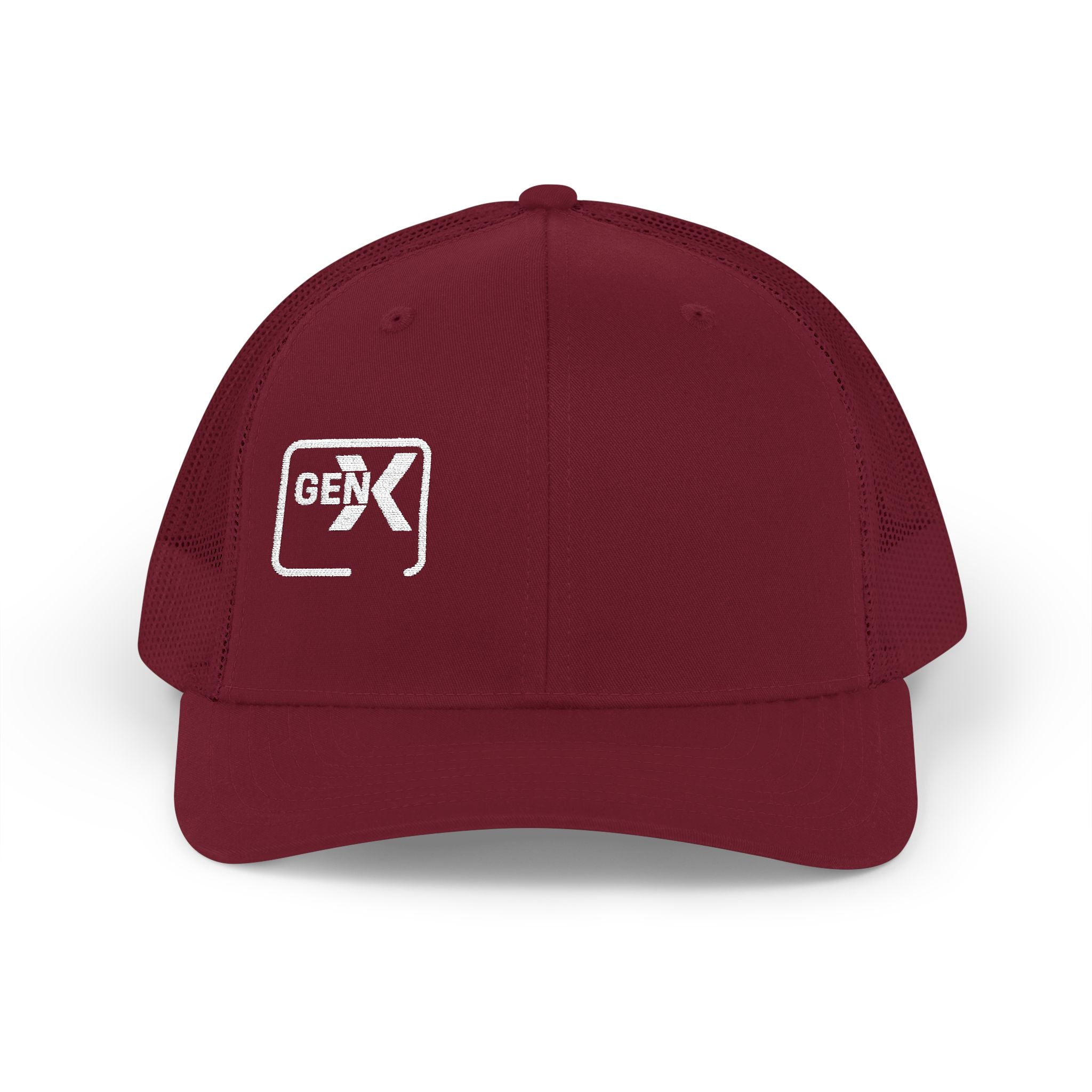 'Gen X' Stylish Snapback Trucker Cap for Everyday Wear, Embroidered Hat, Trendy Baseball Cap, Outdoor Cap for Men and Women